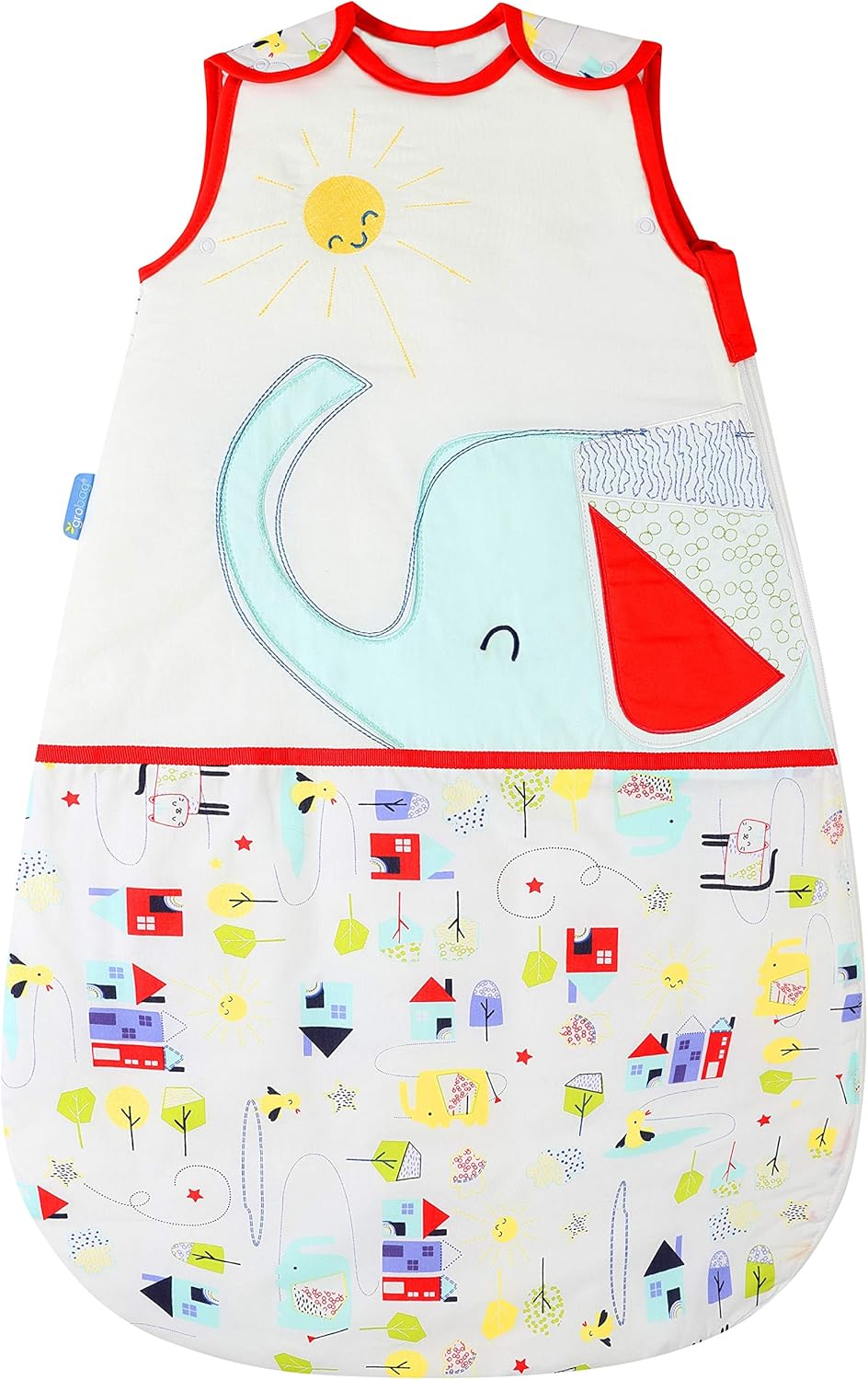 Grobag Baby Sleeping Bag 2.5 Tog Good Morning Sunshine Design 100