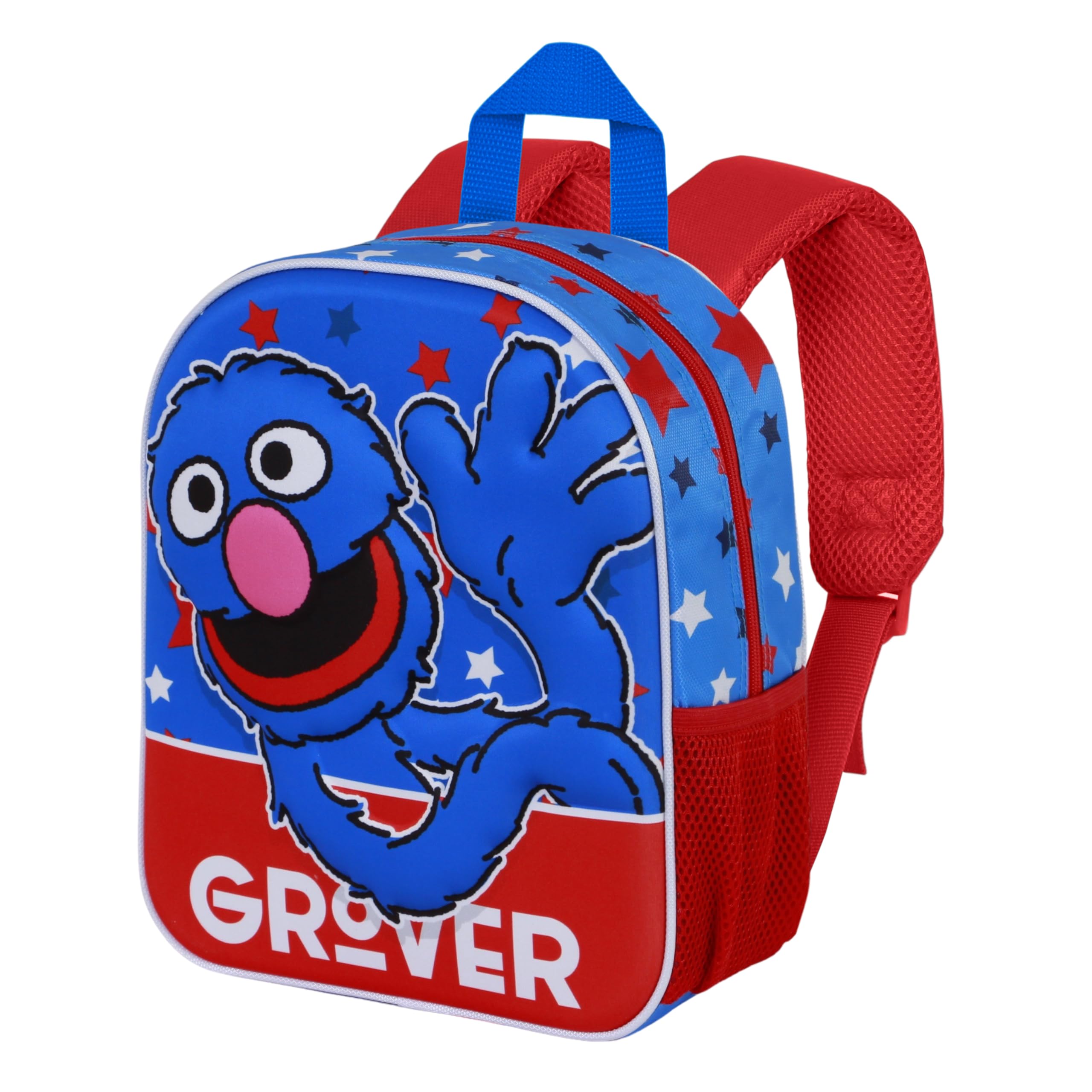 Karactermania Unisex Kids Bleu Backpack Sesame Street Coco 3D