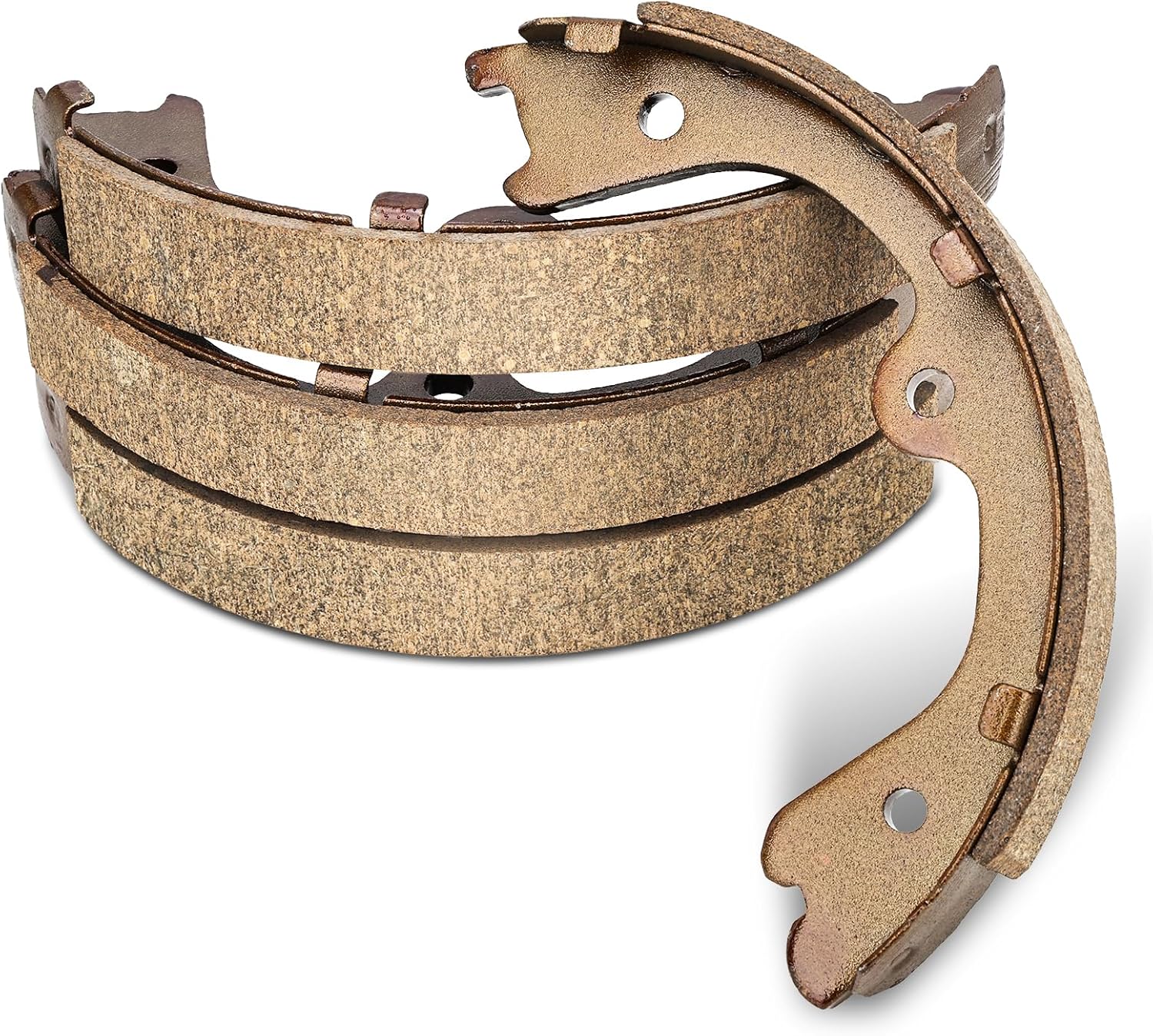 17869B Rear Parking Brake Shoes Set Compatible with Nissan Frontier Pathfinder 2005-2024 Infiniti Q50 Q60 QX60 Q70 Q70L 2009-2024 Suzuki Equator 2009-2012 - Replaces BS869 B869 869PG Z869 44060EA025