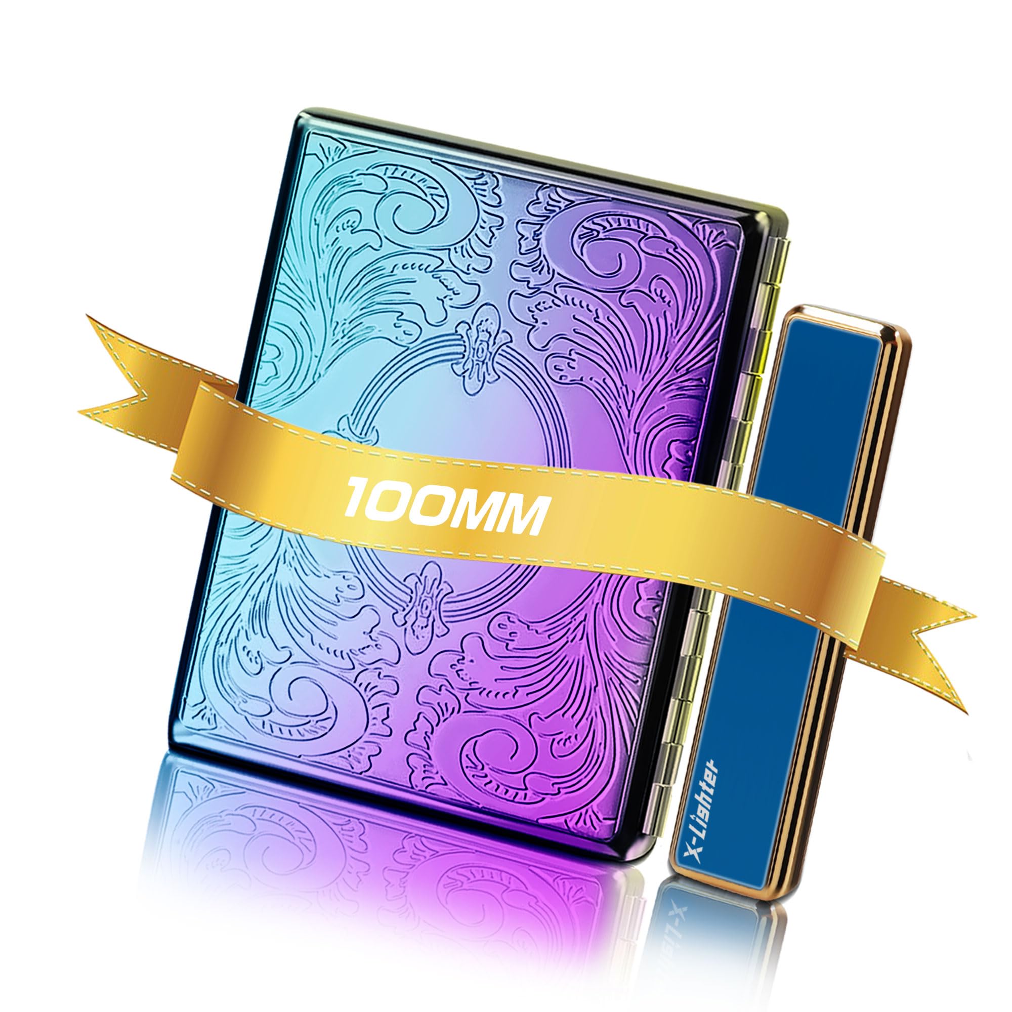 Amazon | X-LIGHTER XL016 ヴィンテージ シガレットケース ライター