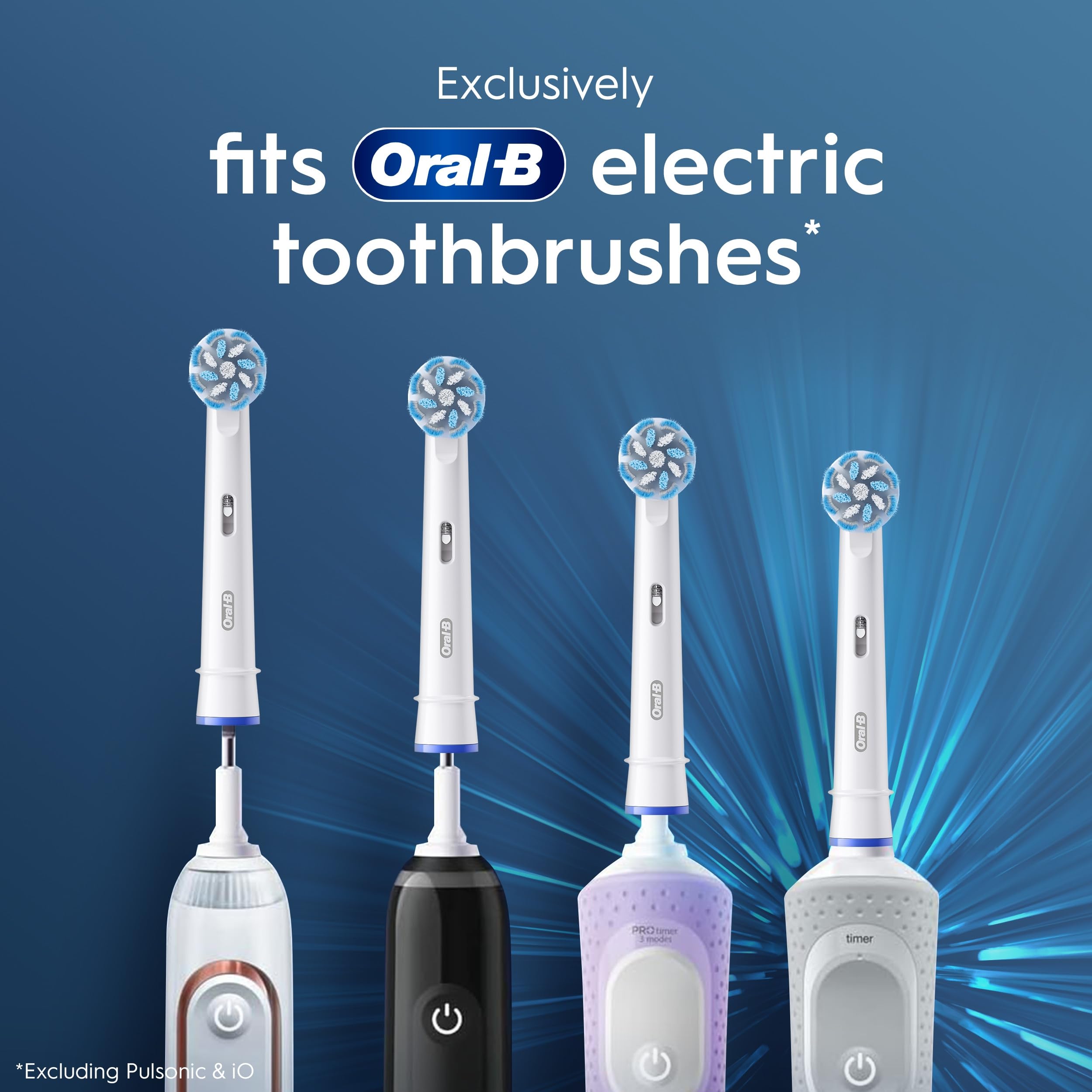 Oral-B Gum Care - Set di 3 testine di ricambio per spazzolino elettrico