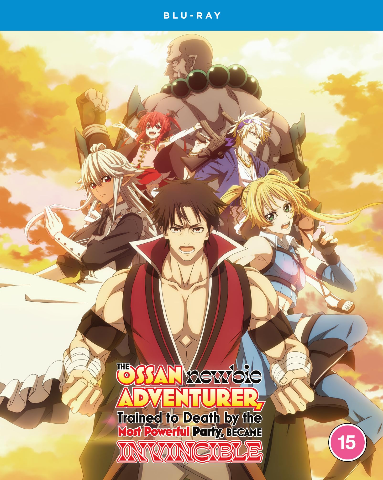 The Ossan Newbie Adventurer, Trained to Death by the Most Powerful Party, Became Invincible [Blu-ray] [Region B]
