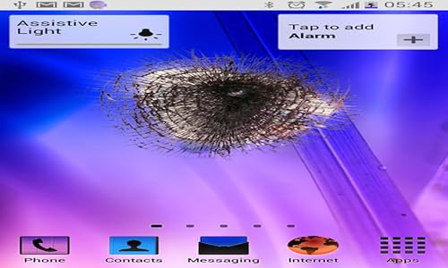 Broken king screen