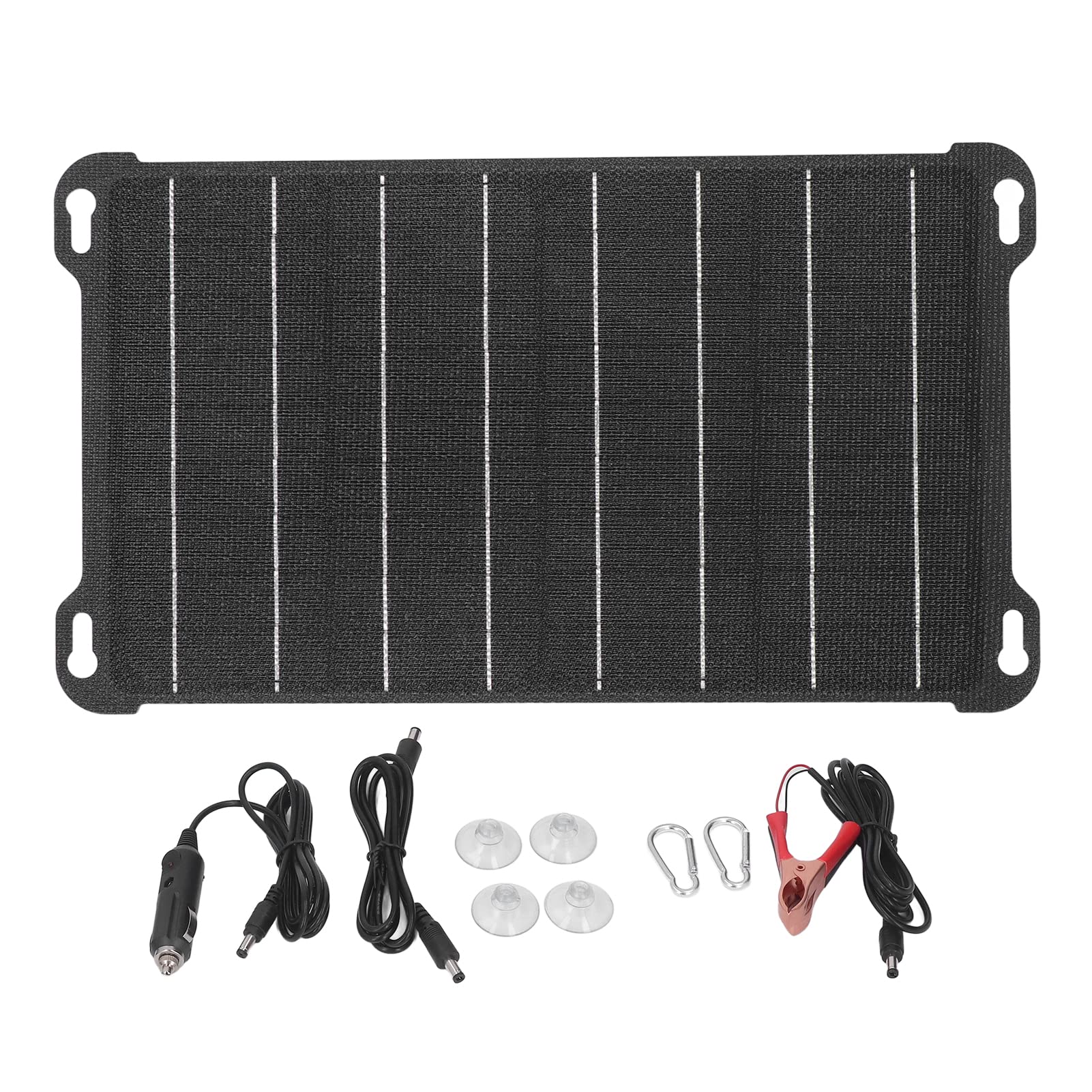 Caricatore Portatile a Pannello Solare da 15 W con USB di Tipo C a