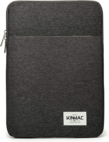 Kinmac 360° Protective Vertical Laptop Sleeve Case Cover Bag with