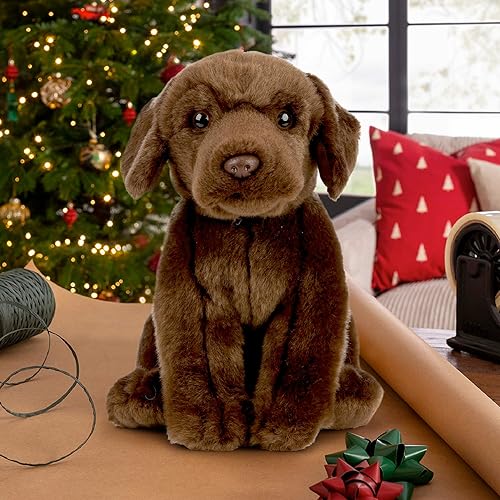 Miniatura 9 de Living Nature Labradoddle - Animal de peluche para cachorro, animal esponjoso y esponjoso, regalo de juguete suave para niños, 6 pulgadas