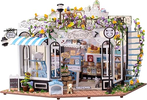 Miniatura 1 de AONGAN Kit de casa de muñecas en miniatura, kit de casa pequeña para manualidades, kit de fabricación de casa pequeña con muebles, regalos de