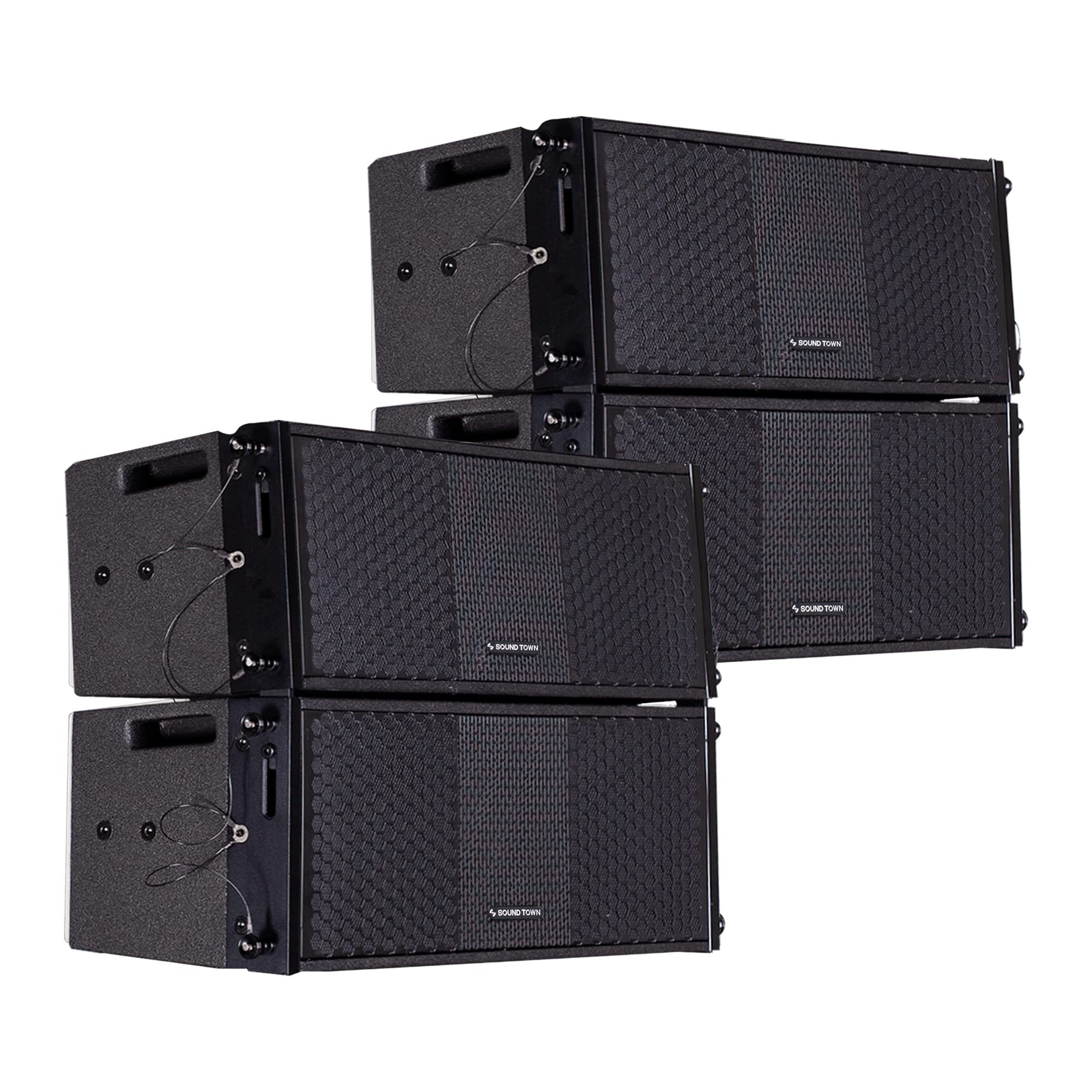 Amazon.com: Sound Town ZETHUS Four Dual 8-inch Line Array