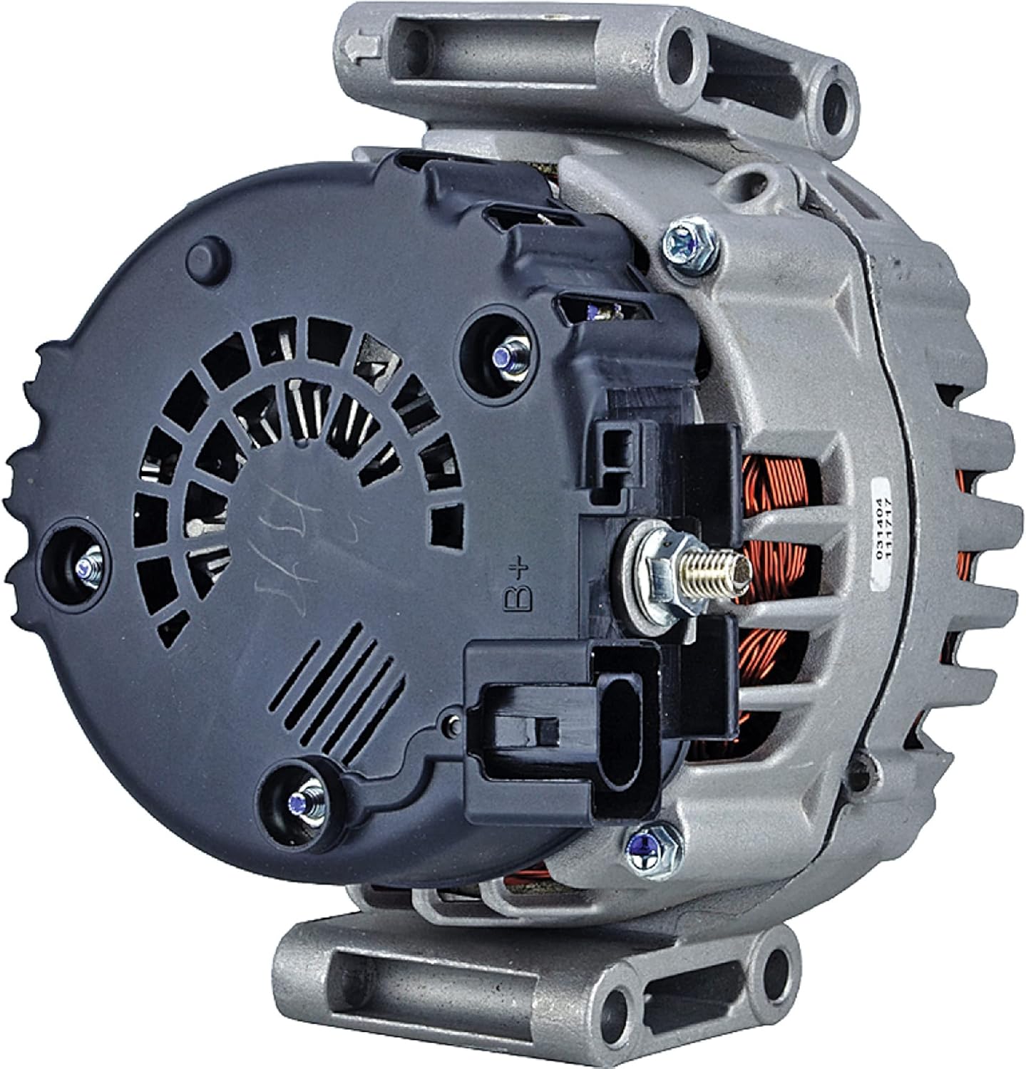 DB Electrical 400-40132 12V 180A Alternator Compatible With/Replacement For Mercedes-Benz C350 2012, E350 2012-2016 AVA0155, 11804, LRA03327, 014-154-42-02, A014-154-42-02, 2607380B, Clockwise
