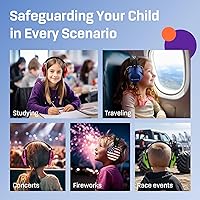 Vista 54 de Vanderfields Kids Ear Protection Earmuffs - Noise Cancelling Headphones for Kids, Autism, Toddler, Children