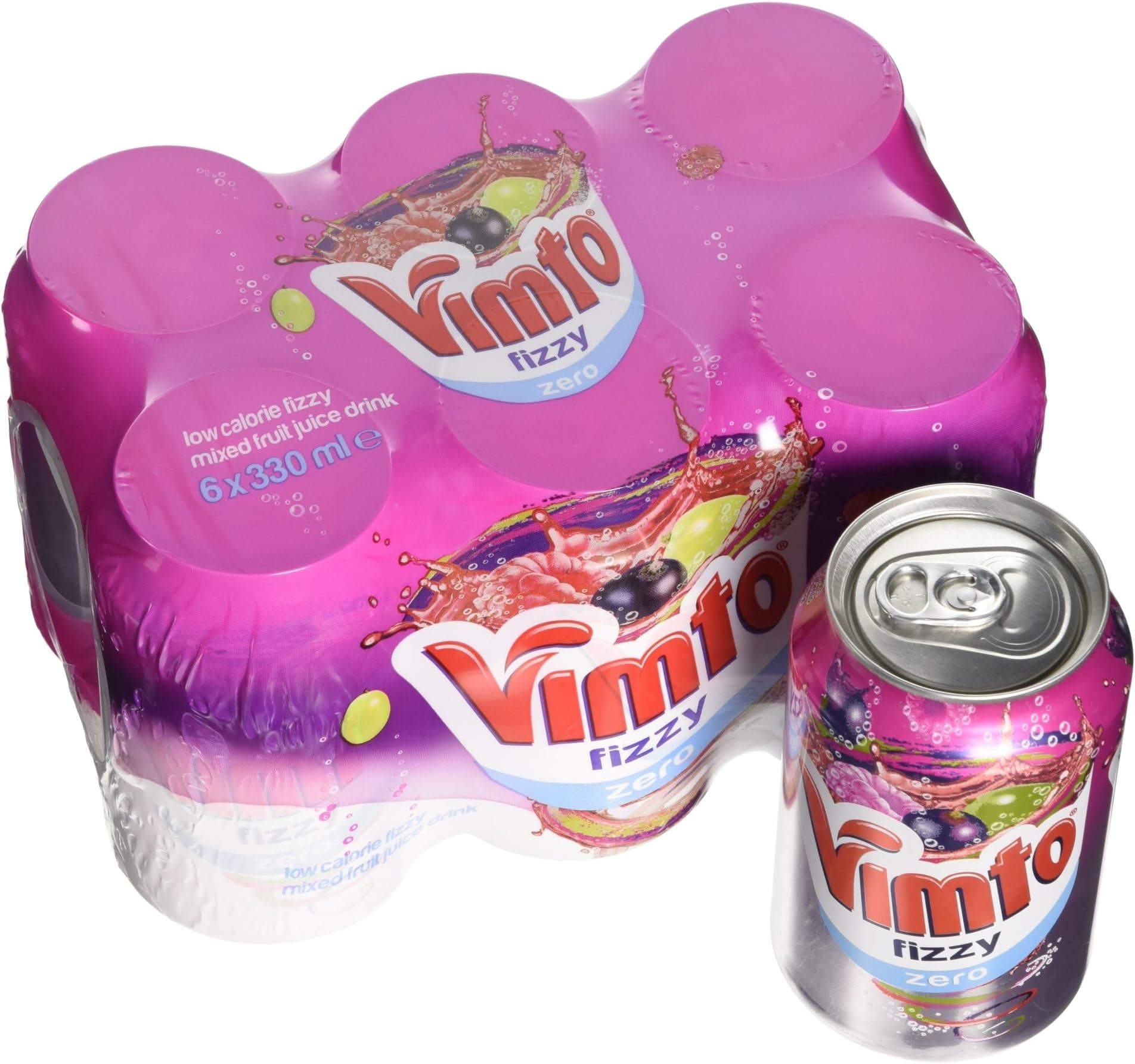 Mixed Fruit Drink No Added Sugar 6x330ml 1980g