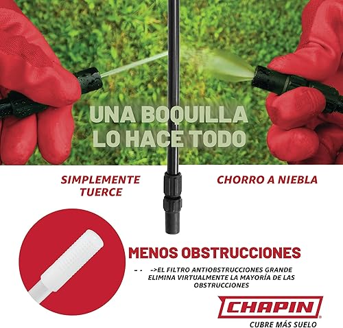 Vista 3 de Rociador de jardín y césped Chapin, Un galón