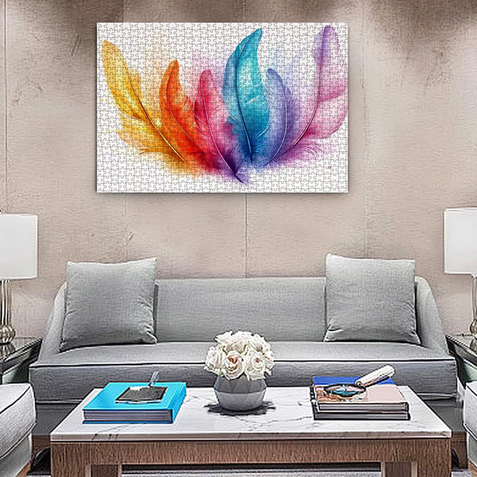 Puzzle dla dorosłych, 5000 sztuk, trudne drewniane puzzle, gra, gra logiczna, gra ręczna, dekoracja rodzinna, kreatywne hobby, prezent 105 x 156 cm kolorowy długopis K0F-106