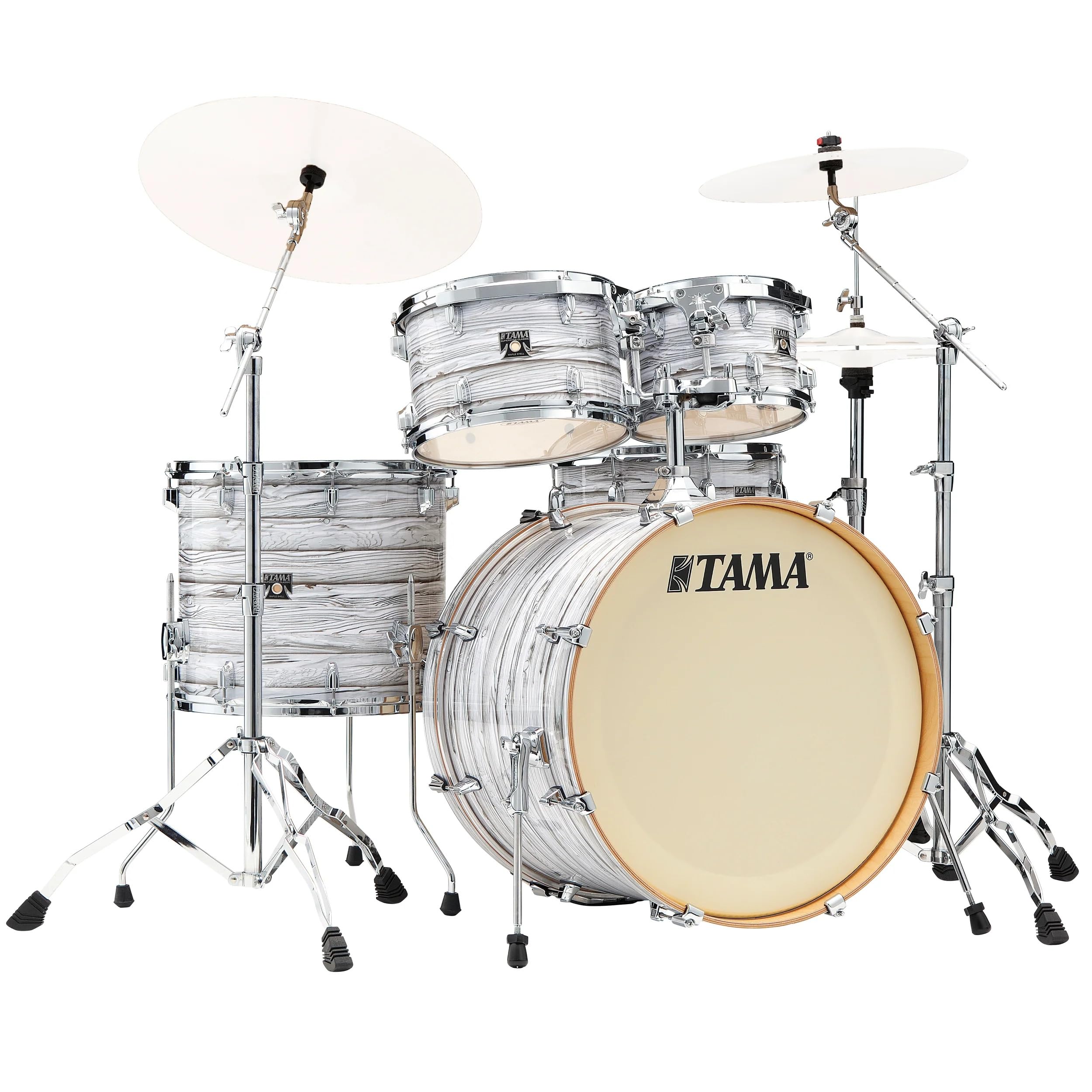 Tama CK52KRS-ICA Superstar Classic Ice Ash Wrap 5-Piece Shell Set (22" Kick)