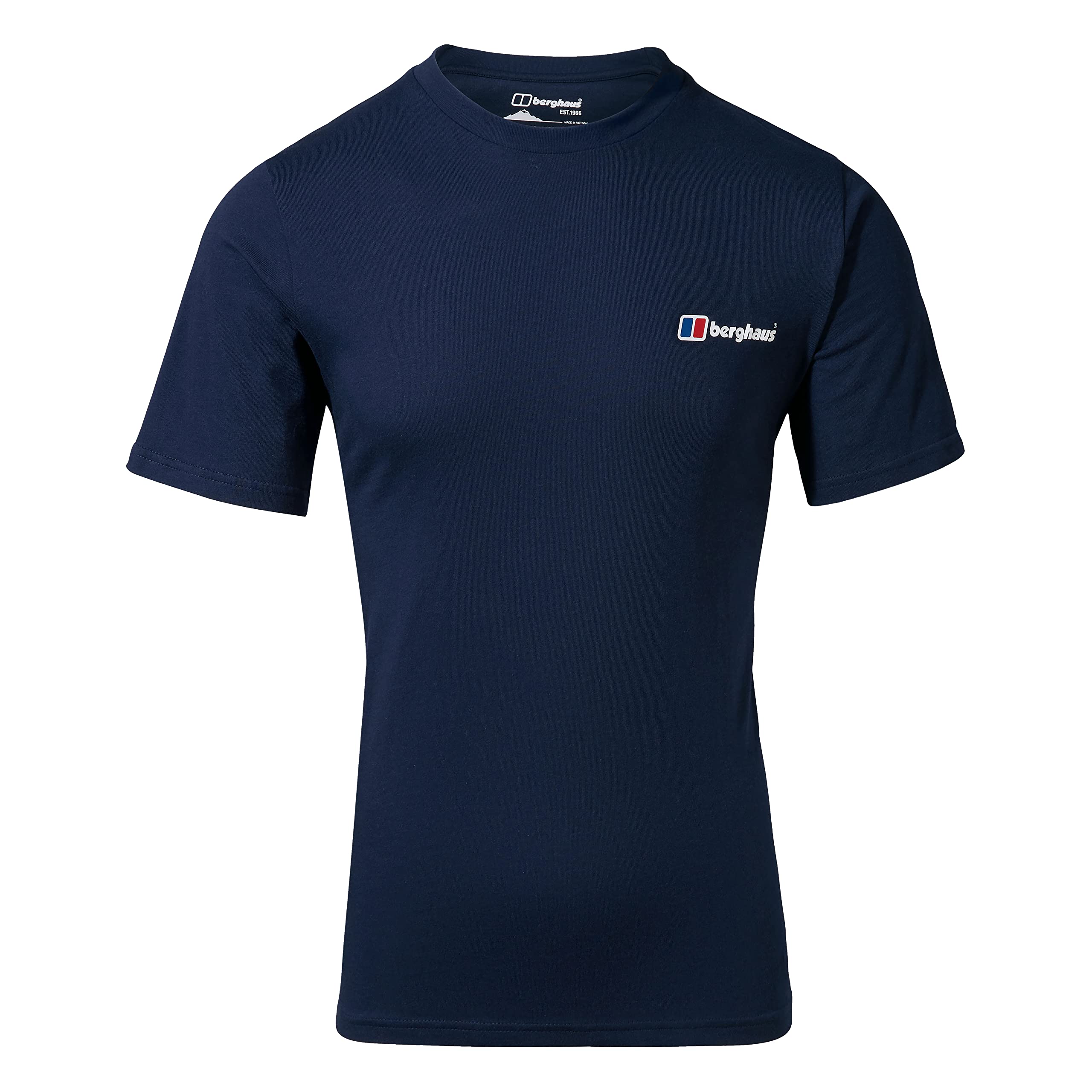 BerghausBerghaus Men's Organic Front & Back Classic Logo T-Shirt