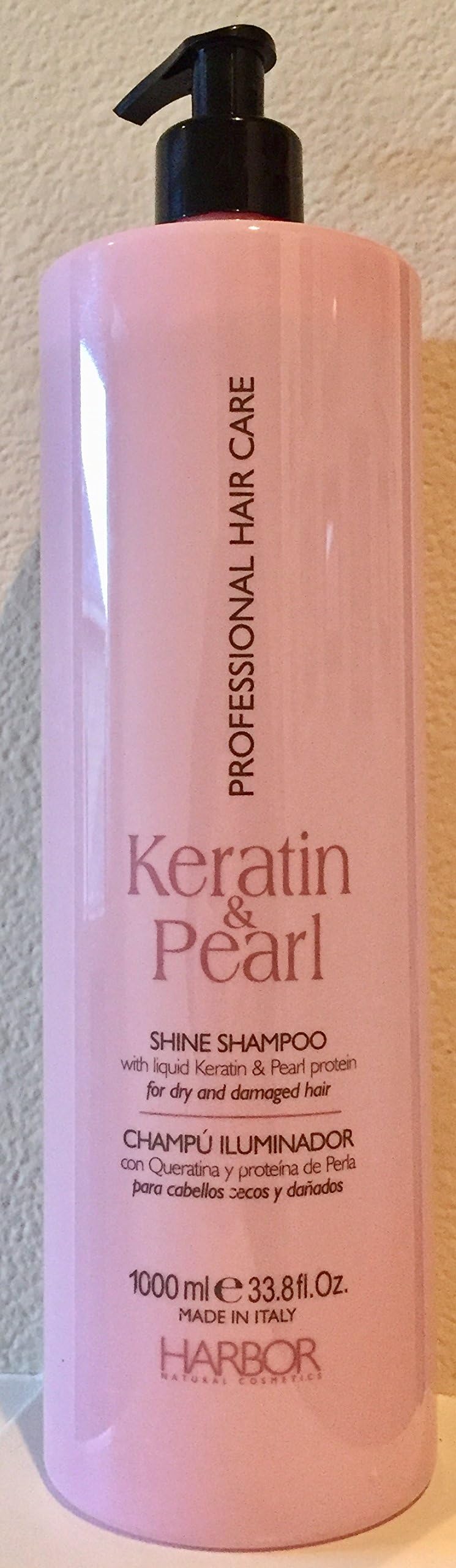 Harbor Professional Keratin and Pearl Shine Shampoo, 33.8 Oz.