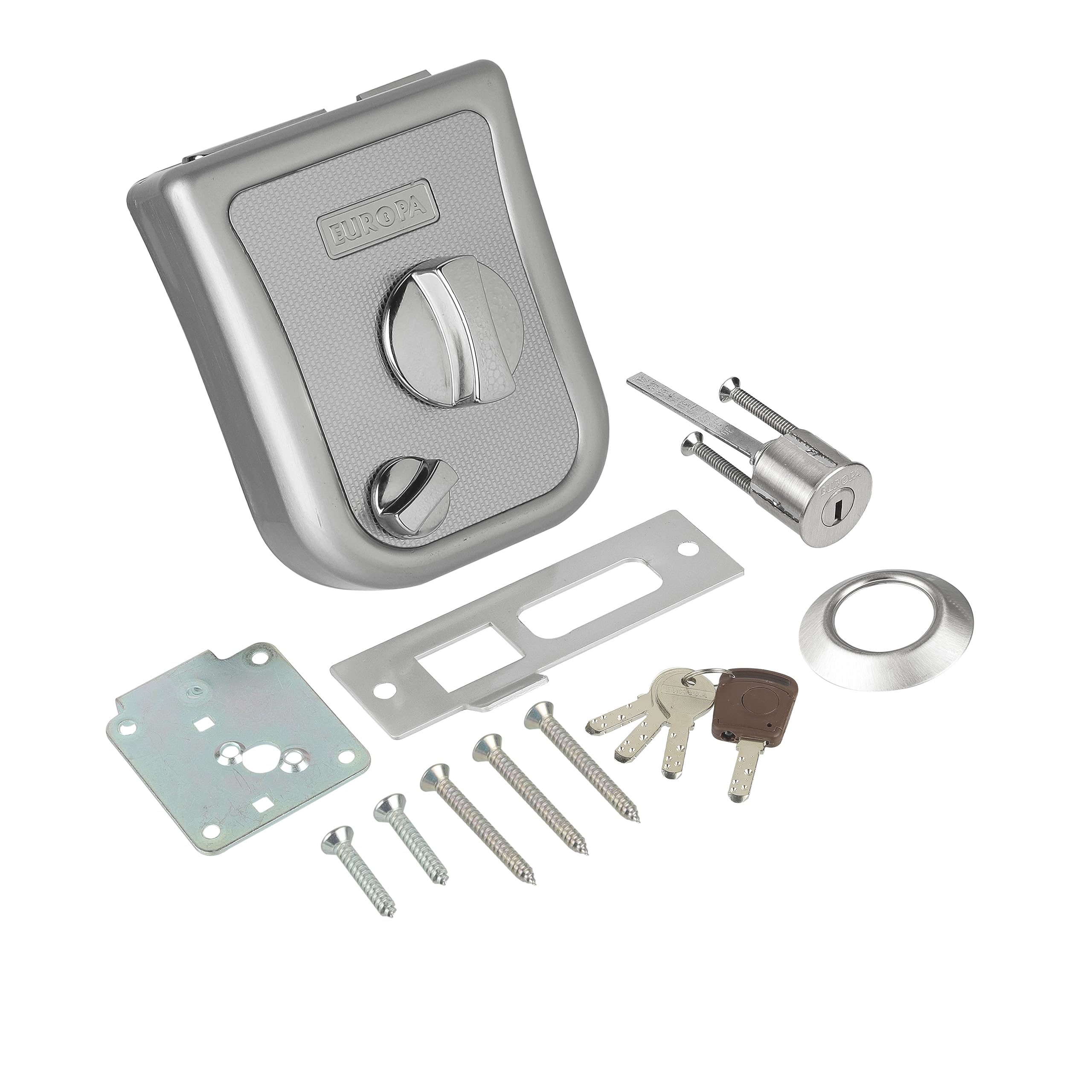 Europa N312SN Nexen Next - Gen Night Latch, Satin Nickel Finish
