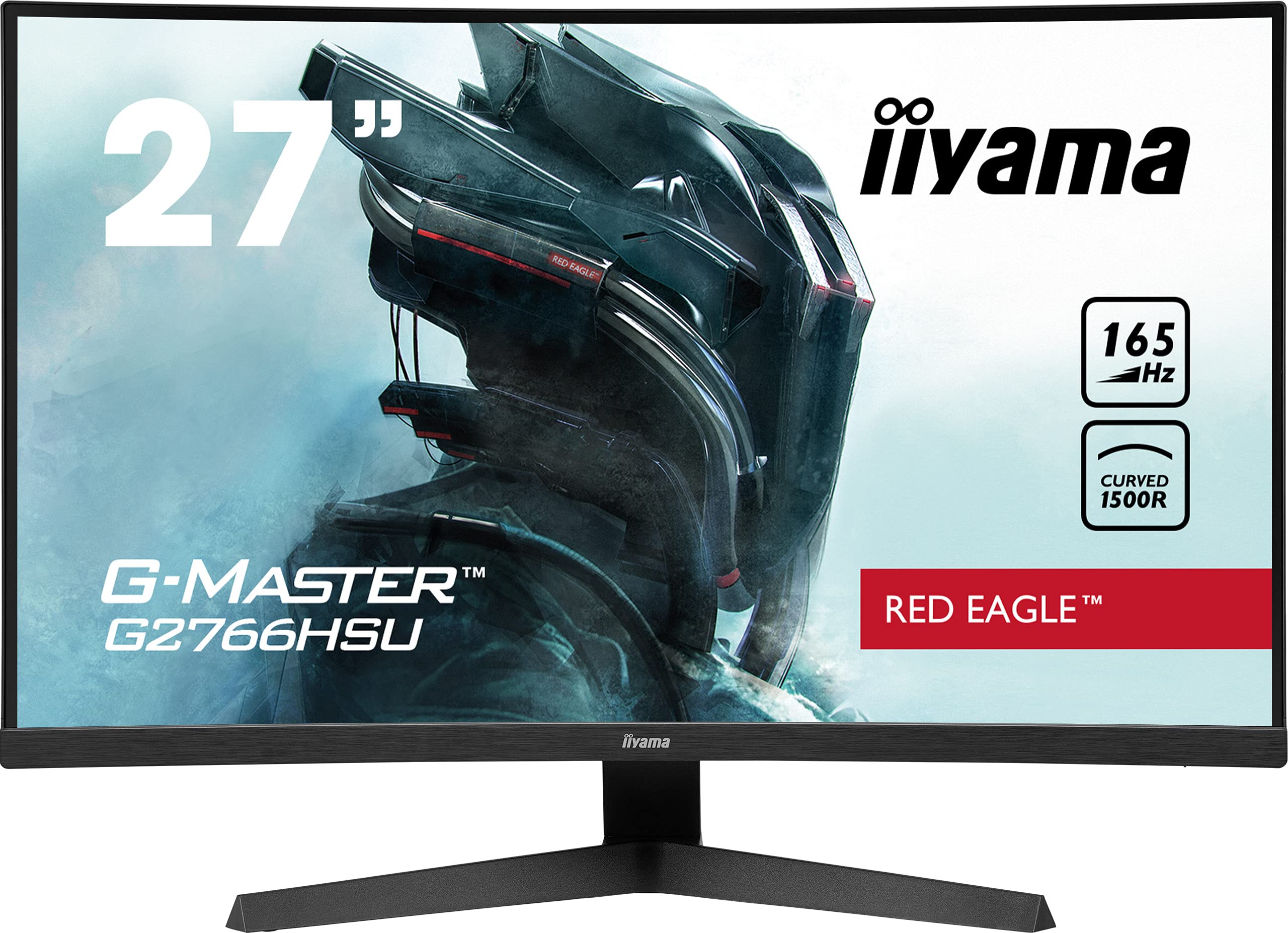 Amazon.com: iiyama 27 FHD Curved ETE Panel 165Hz G-Master G2766HSU