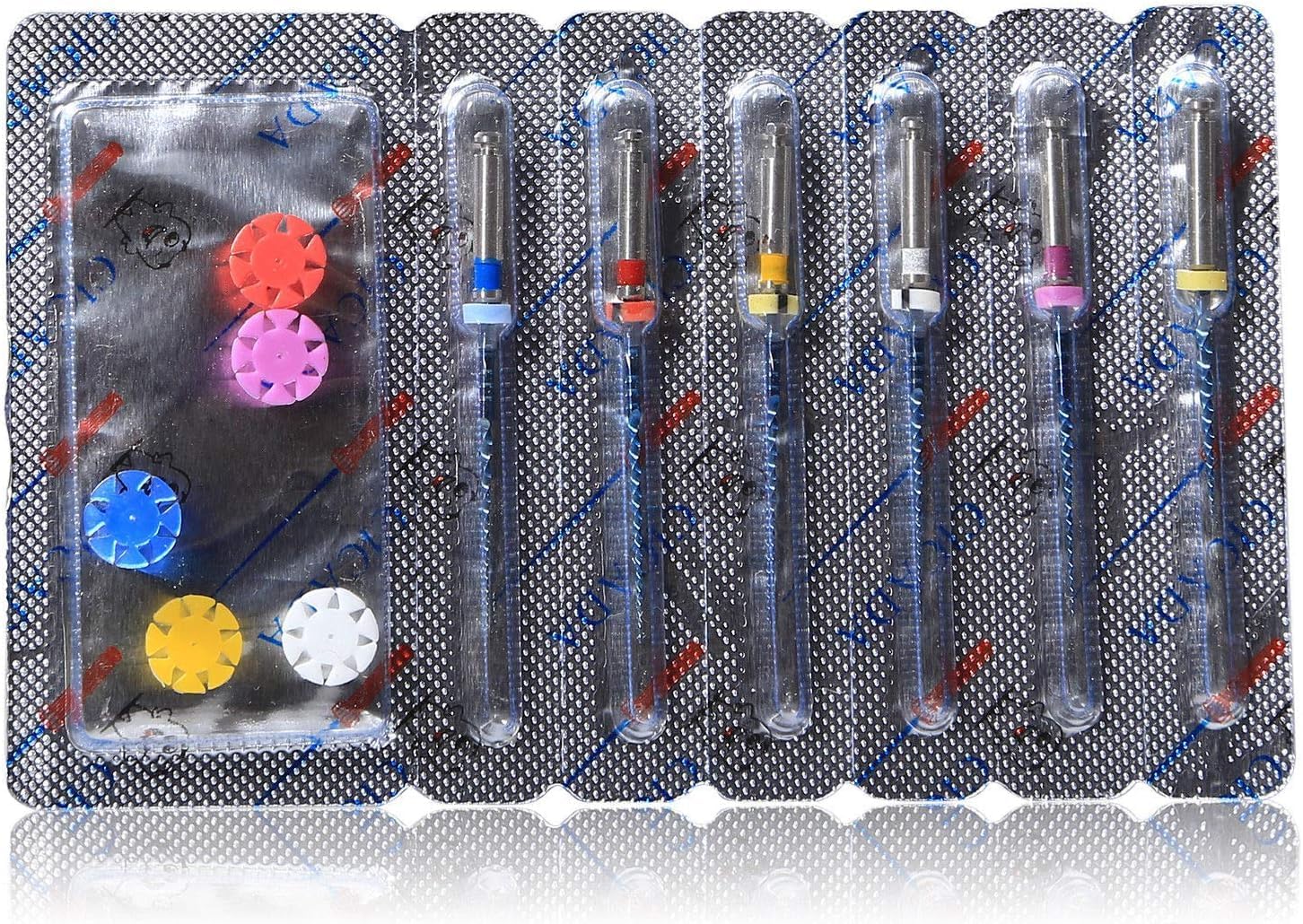 30Pcs/ 5Pack Stainless Steel Hand Use Files Endo Rotary Files (25 mm)