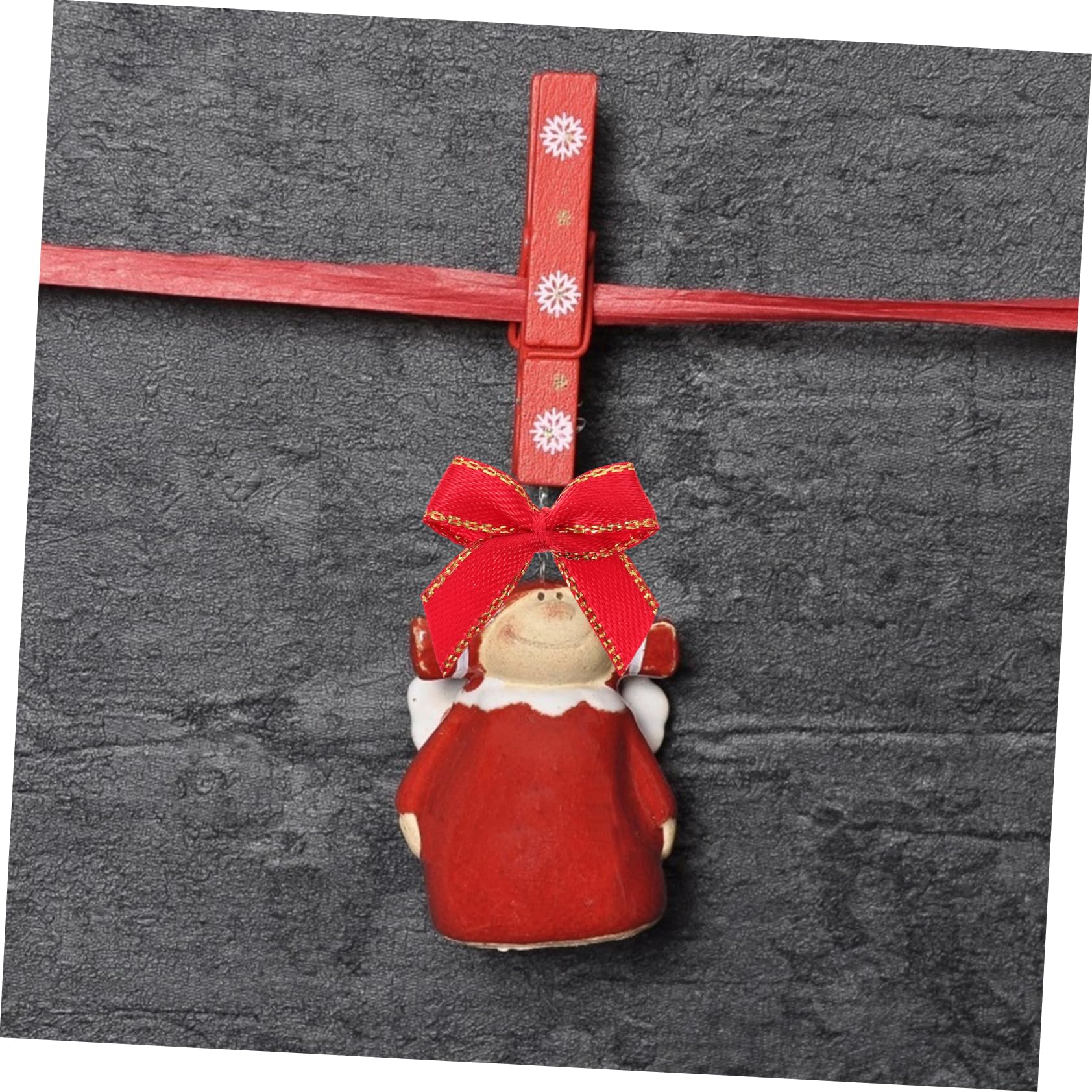 EXCEART 1000 Piezas Decoración De Arco Lazos Navideños para Lazo para Envolver Regalos Decoración De Año Lazos Navideños para Niños Arco Poliéster Delicado Material