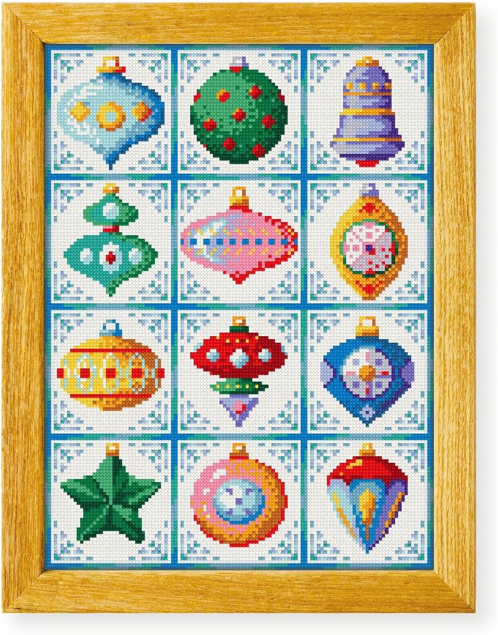 Awesome Pattern Studio Christmas Toys Winter Sampler DS1427, Diamond Painting Kit, Diamond Art Kits for Adults, Full Drill 5D Diamond Dots Kits. All Items Included.