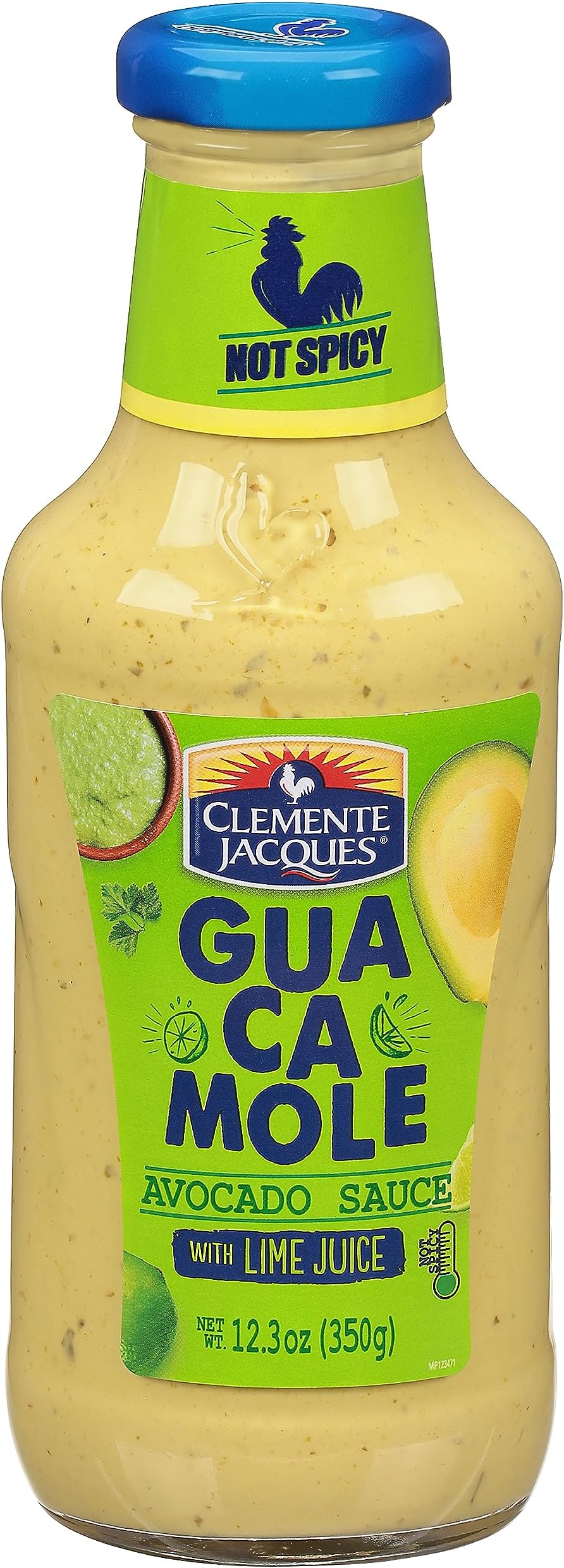 Clemente, Avocado Sauce With Lime, 12.3 Ounce