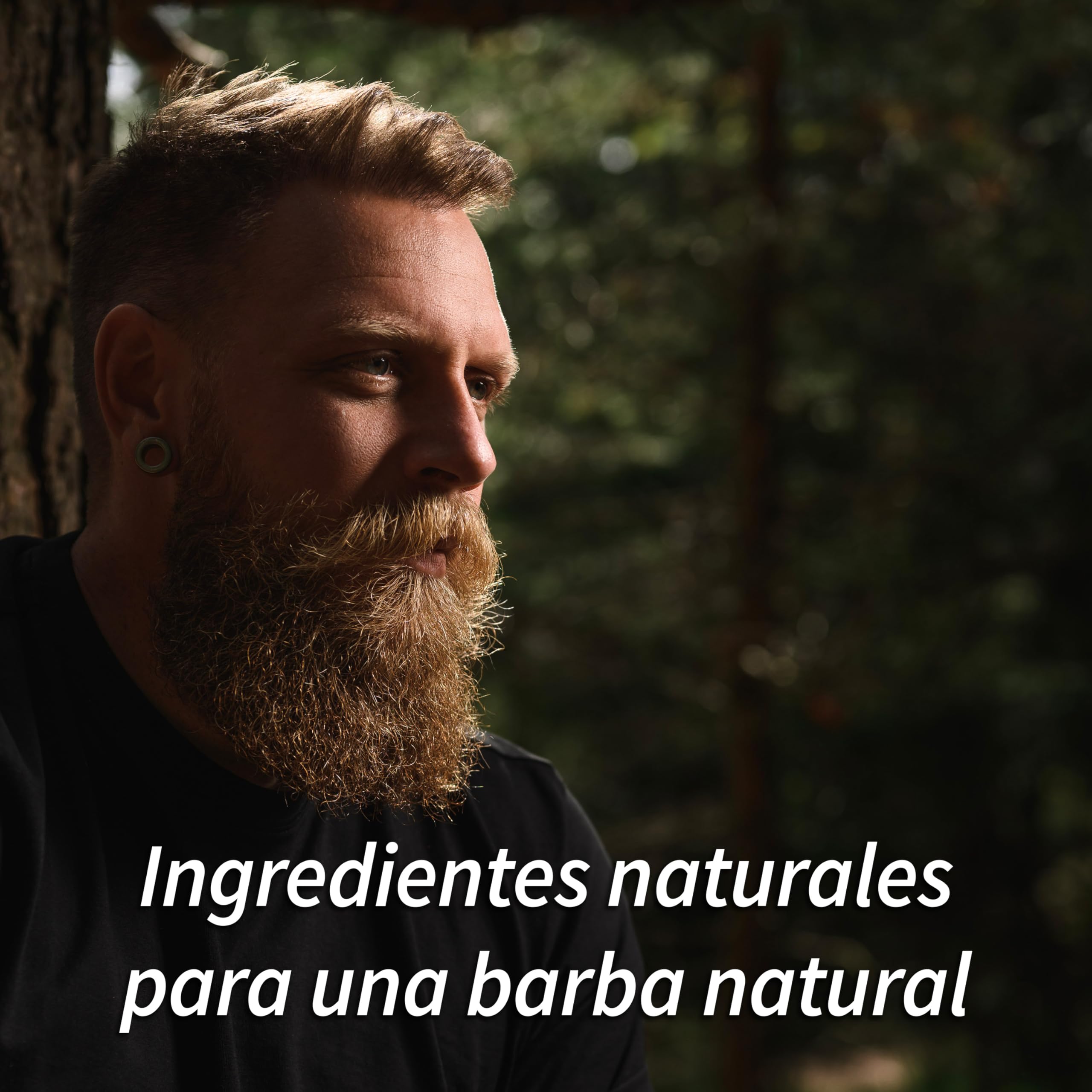 Mr Bear Family Beard Oil Men - Woodland - nutre y favorece el crecimiento barba - aceite barba hombre con jojoba y aceite de argán - Aceite para el cuidado barba hombre – aceite barba hidratante 30ml