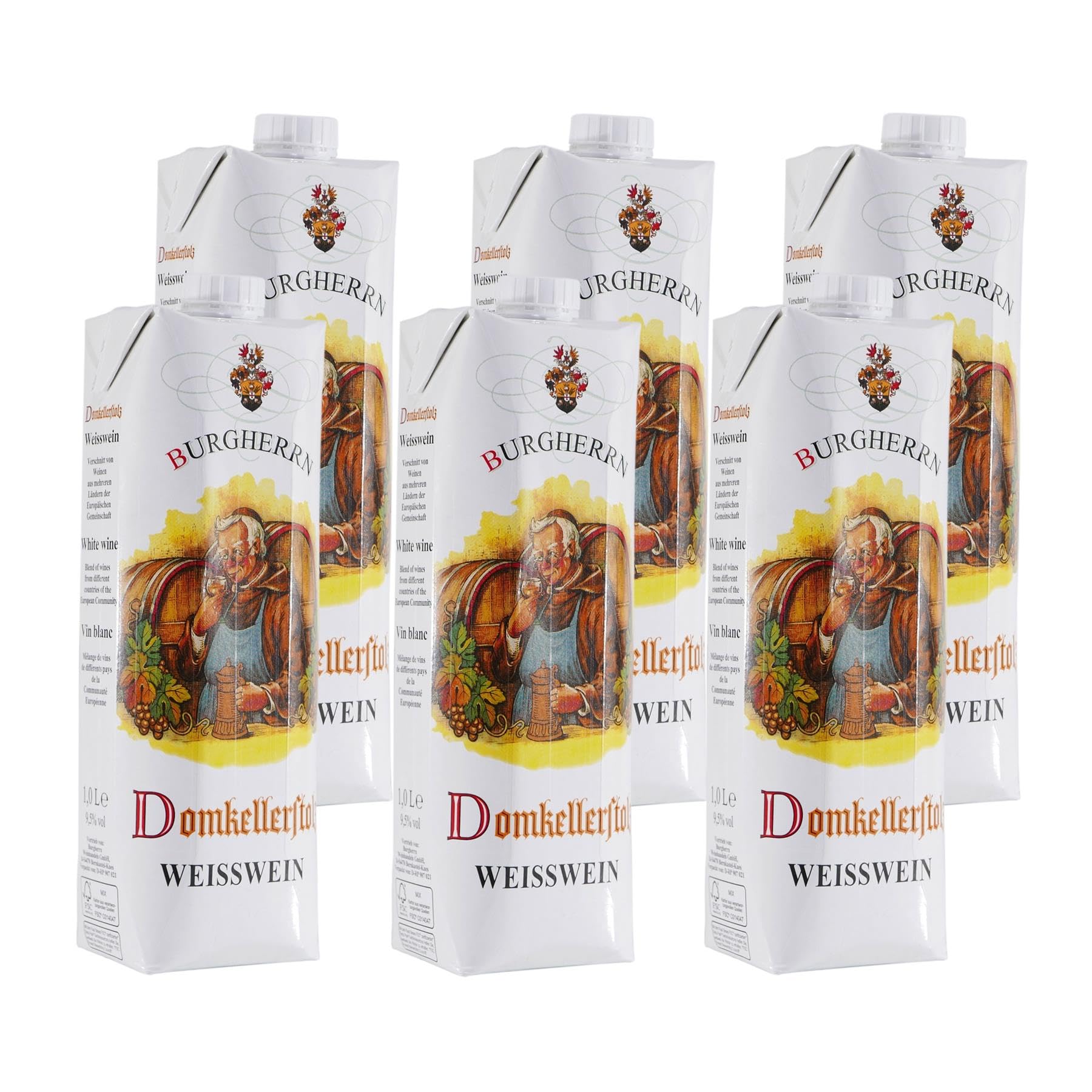 Domkellerstolz Weißwein (12x1,0L)