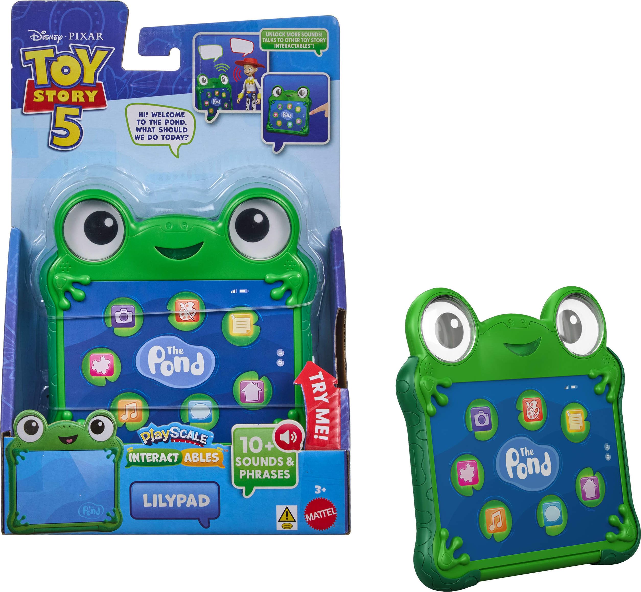 ディズニー ピクサー トイストーリー5 リリーパッド PlayScale™️ Amazon.com: Mattel Disney and Pixar Toy Story 5 Interactables