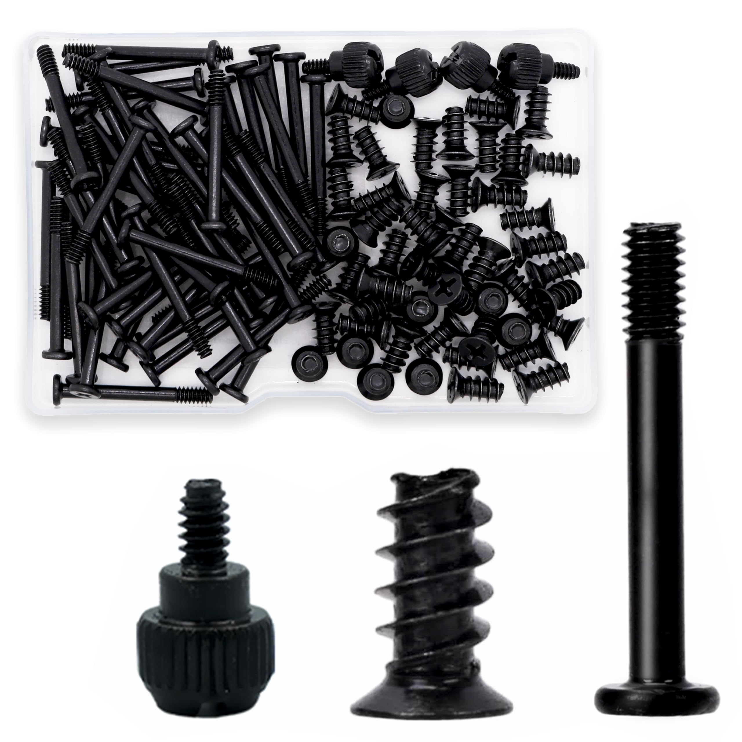 Nivithi 104 PCS Computer Screws Assortment Kit-PC Fan Fasteners