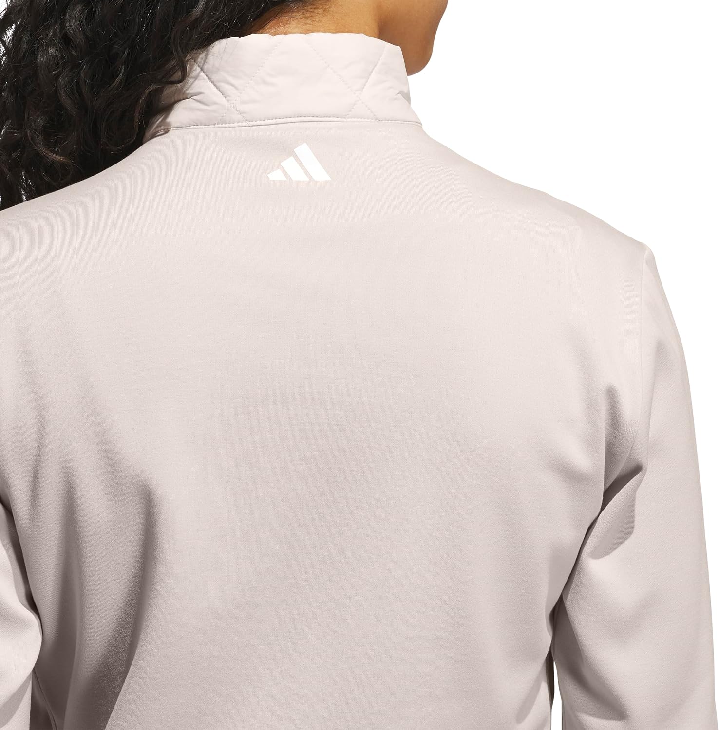 adidas Women's Ultimate365 Quilted Full-Zip Jacket, Wonder Taupe, Medium