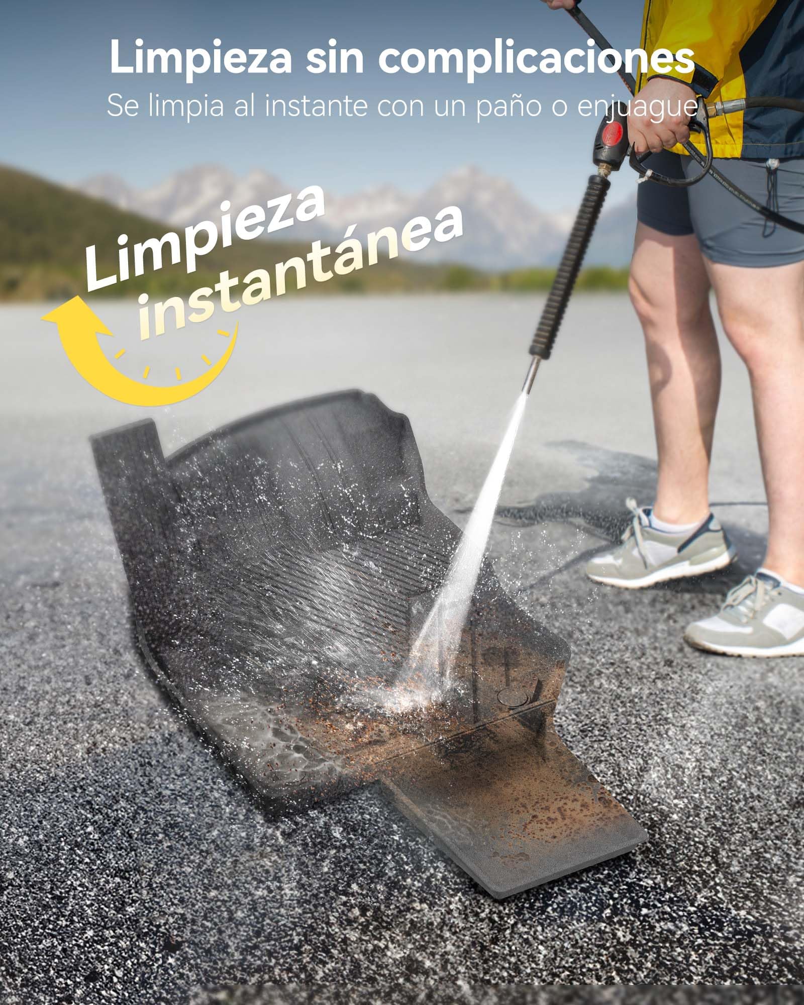 3W Alfombrillas de Coche para Volkswagen Tiguan 3 2025 2026, Thorex™ Alfombrillas para Todo Tipo de Clima para Volkswagen Tiguan la 1ª y 2ª Fila Juego Completo,Admite Perros,Accesorios