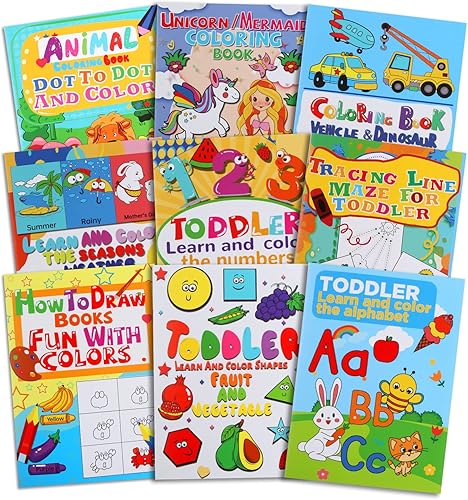 Libros para colorear para niños de 2 a 4 a 4 años una gran herramienta de aprendizaje para preescolar libro de actividades de punto a punto para