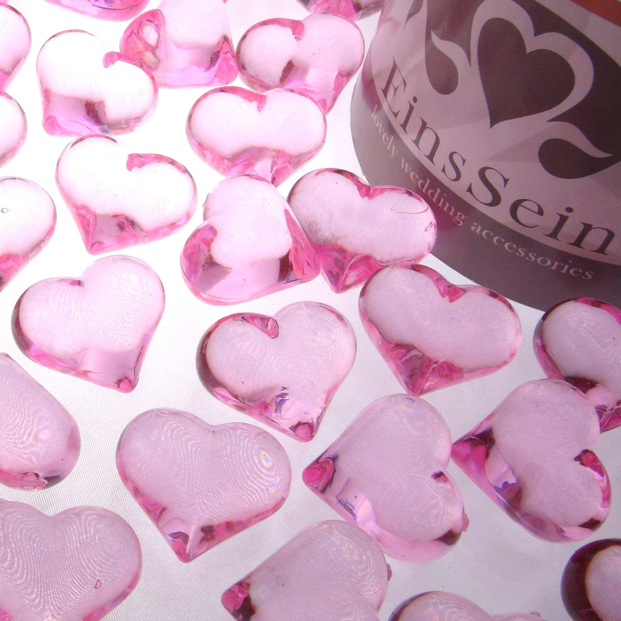 300 Diamanti Acrilici A Forma Di Cuore – Rossi E Rosa, 12 Mm, Per Decorazioni Fai Da Te, San Valentino, Artigianato, Riempitivi Per Vasi E Tavole - 3
