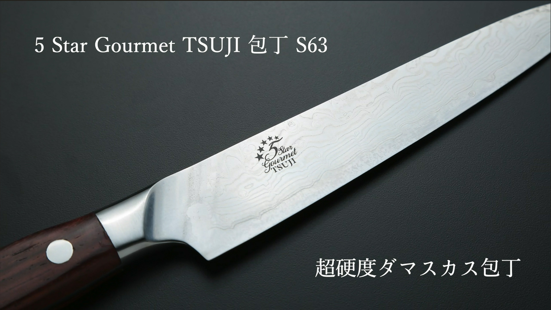 Amazon | 高級包丁 牛刀 ダマスカス鋼 33層 5 Star Gourmet TSUJI