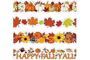 69ft Thanksgiving Fall Bulletin Board Borders