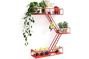 Sonny Angel Shelf Red Fire Escape Ladder Shelf