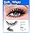 BEYELIAN 14 Pairs False Eyelashes D Curl Lashes Strip, 6-14MM 3D Volume Lash Pack Soft and Lightweight Faux Mink Lashes That Look Like Extensions, Reusable, Easy to Apply(14P-HSCS-52)