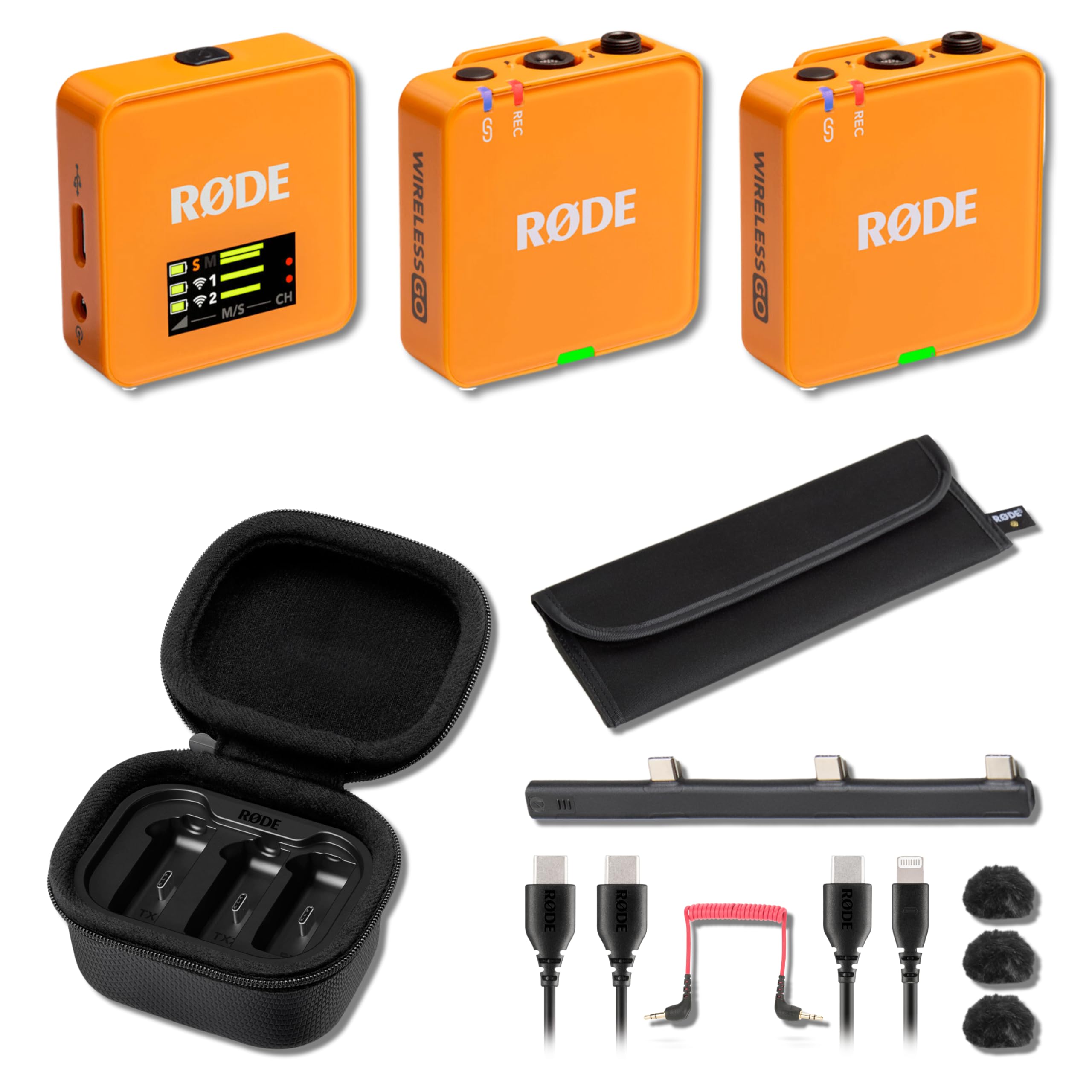 Amazon.com: Rode Wireless GO (Gen 3) Compact Wireless Microphone