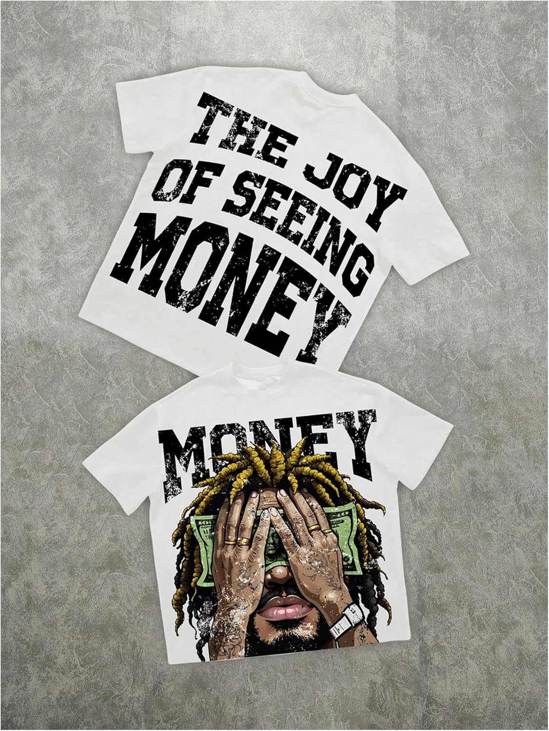 Men's Figure Y2K Graphic Tee Shirt Vintage Short Sleeve Crew Neck Streetwear Novelty T-Shirts - Image 5