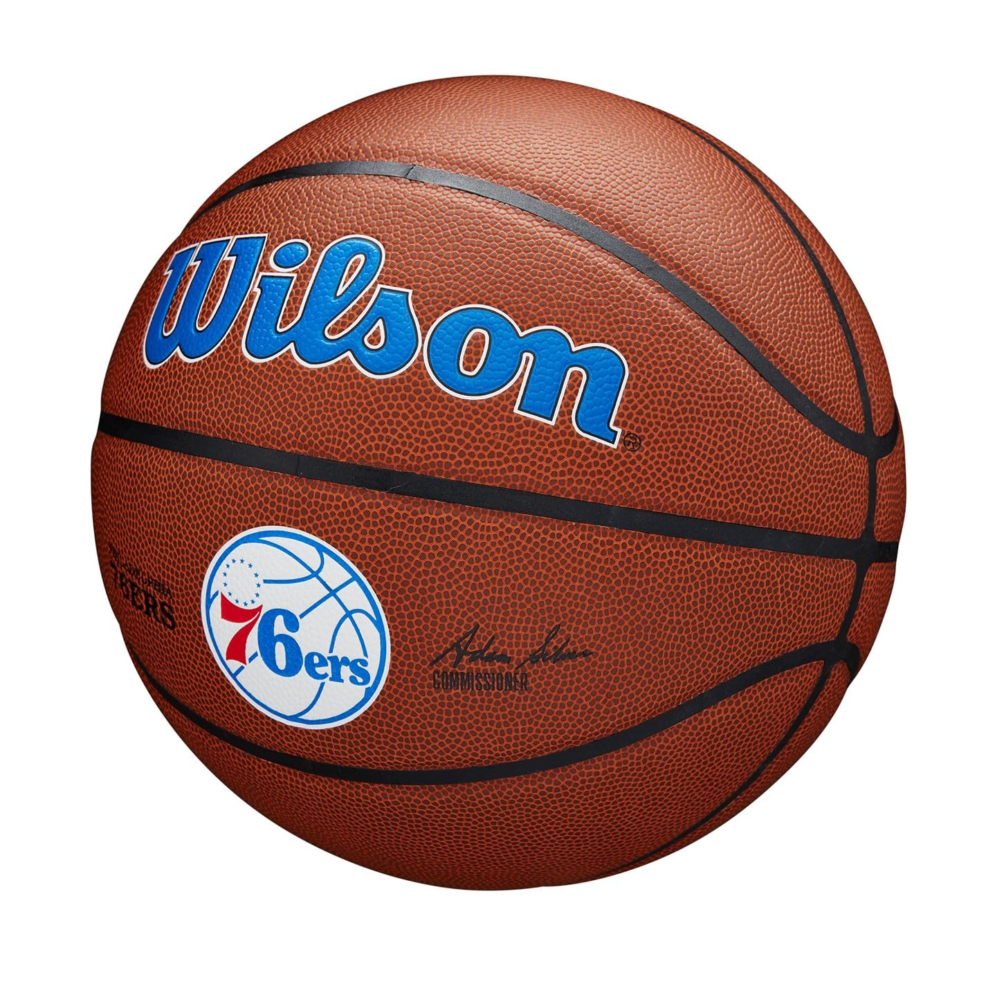 Wilson Pelota de baloncesto TEAM ALLIANCE, CLEVELAND CAVALIERS, Interior/Exterior, Cuero mixto, Tamaño: 7