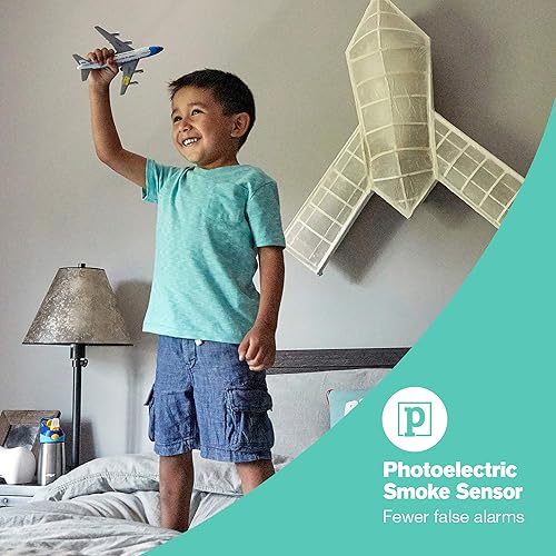 Miniatura 4 de FIRST ALERT Brk SC7010B Detector de humo y monóxido de carbono CO con sensor fotoeléctrico