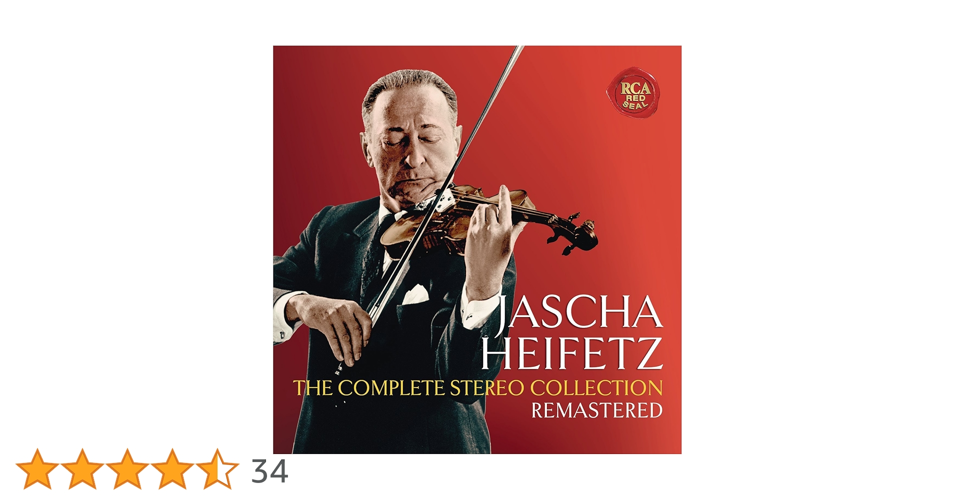 Amazon.co.jp: JASCHA HEIFETZ The Complete Stereo Collection