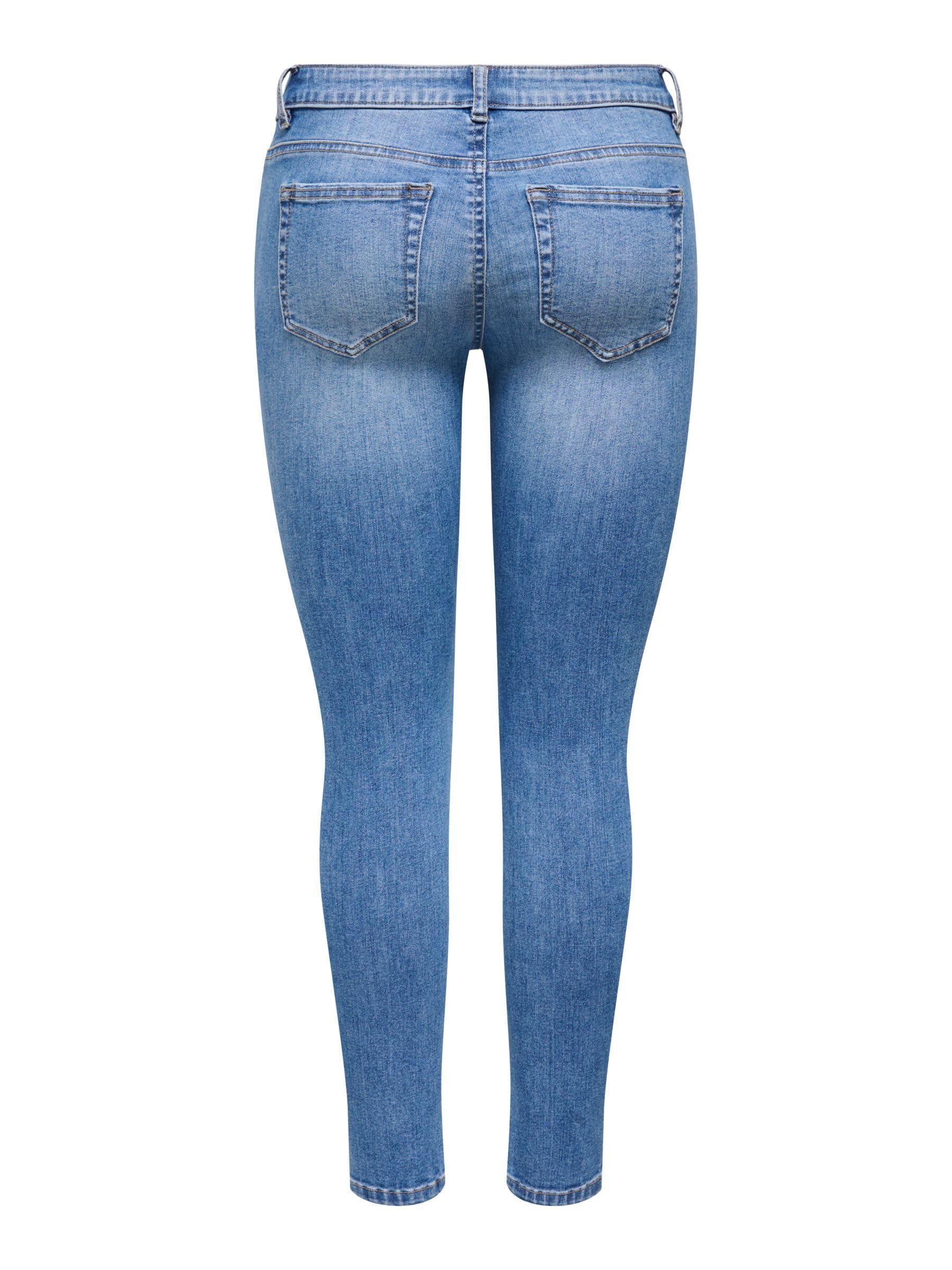 ONLY Female Skinny Jeans ONLCORAL Niedrige Taille Skinny Fit Jeans