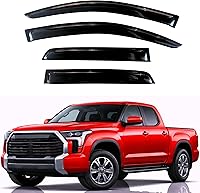 Vista 134 de KPY Moldura deflectora de viento con protección contra la lluvia compatible con GMC Terrain 2018-2023, 4 unidades, para ventana lateral, autoadhesiva