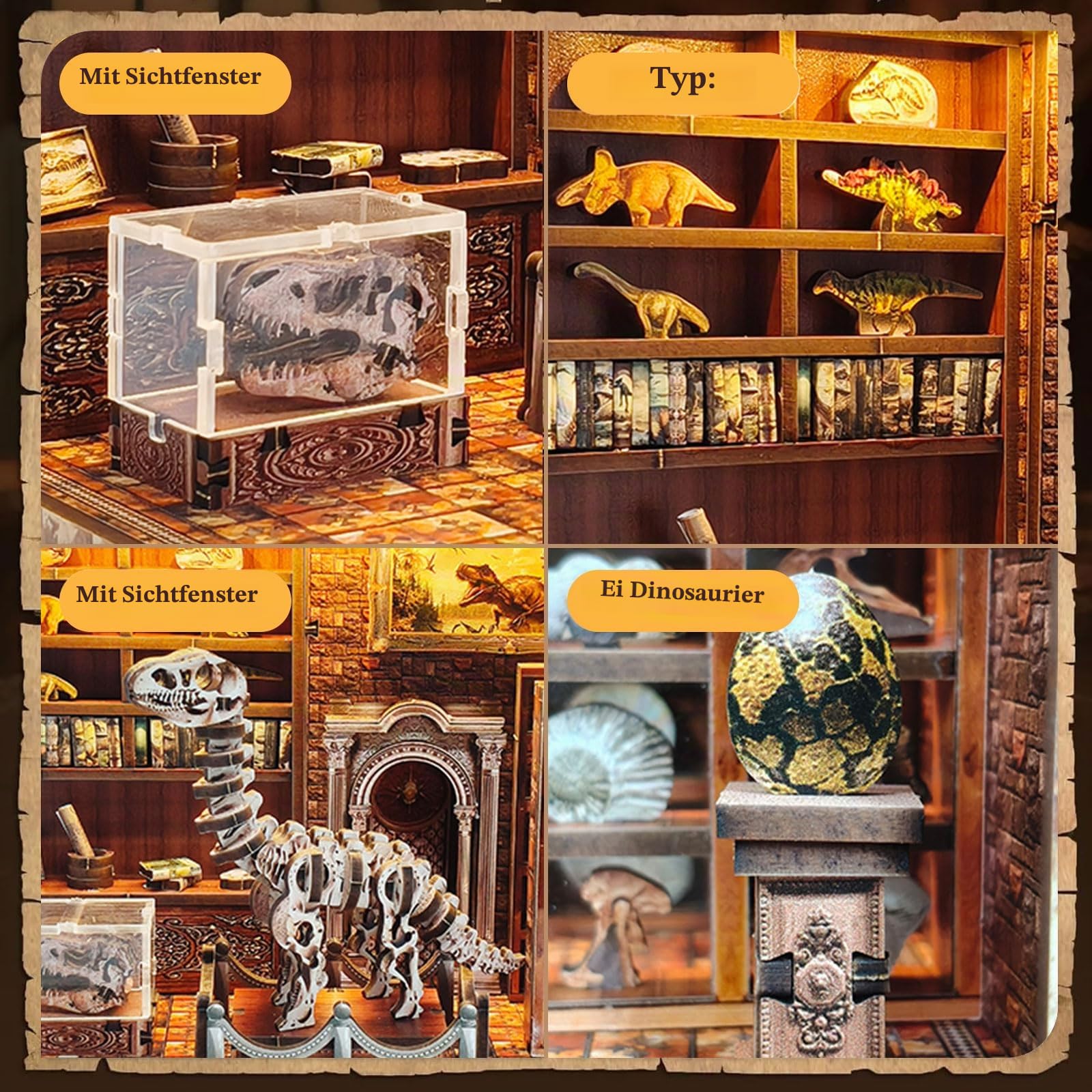 Lycidae Book Nook Kit-DIY Miniatur Puppenhaus Booknook Kit für 14+ Adults – Ansicht 4