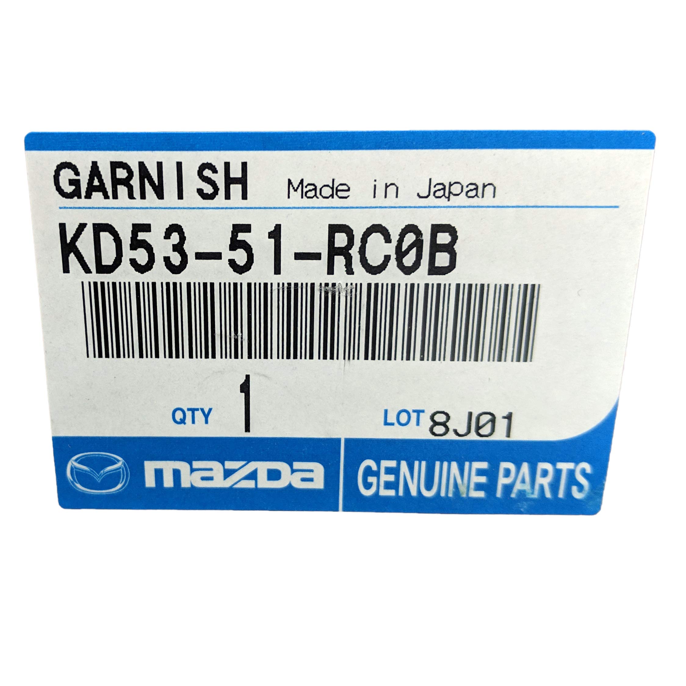 Amazon.com: Genuine Mazda KD53-51-RC0B Garnish : Automotive