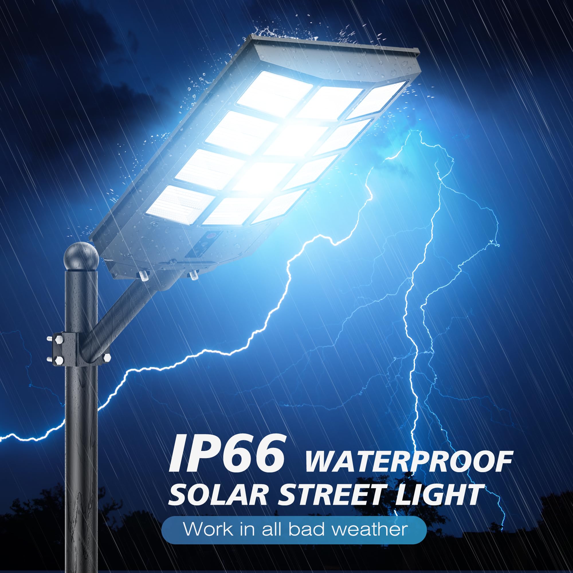 5000W Street Lights Solar Powered, 5000000LM Solar Zambia