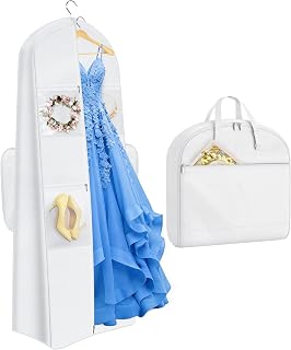 MISSLO 2-in-1 Wedding Dress Garment Bag