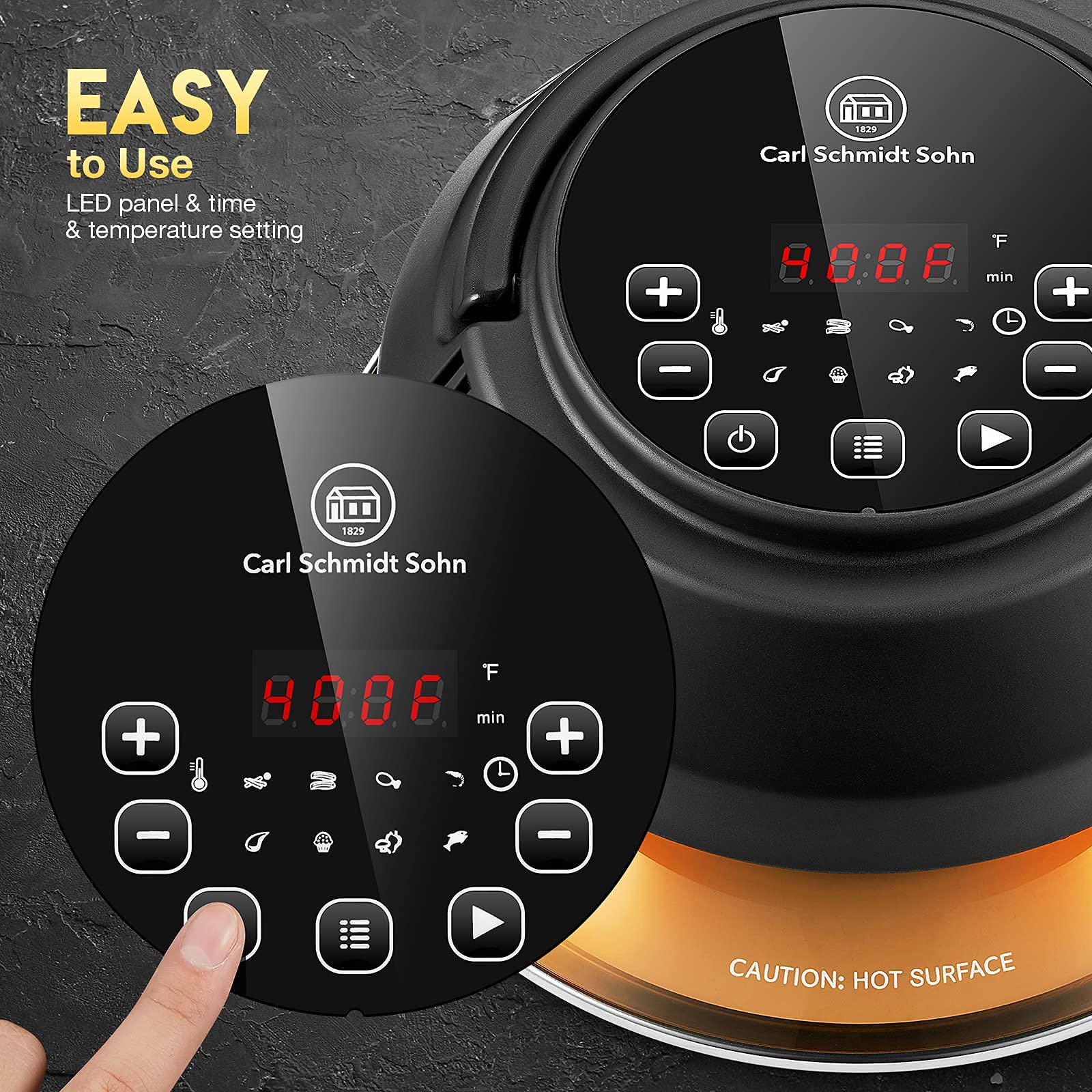 Buy 1829 CARL SCHMIDT SOHN CSS Air Fryer Pressure Cooker Lid